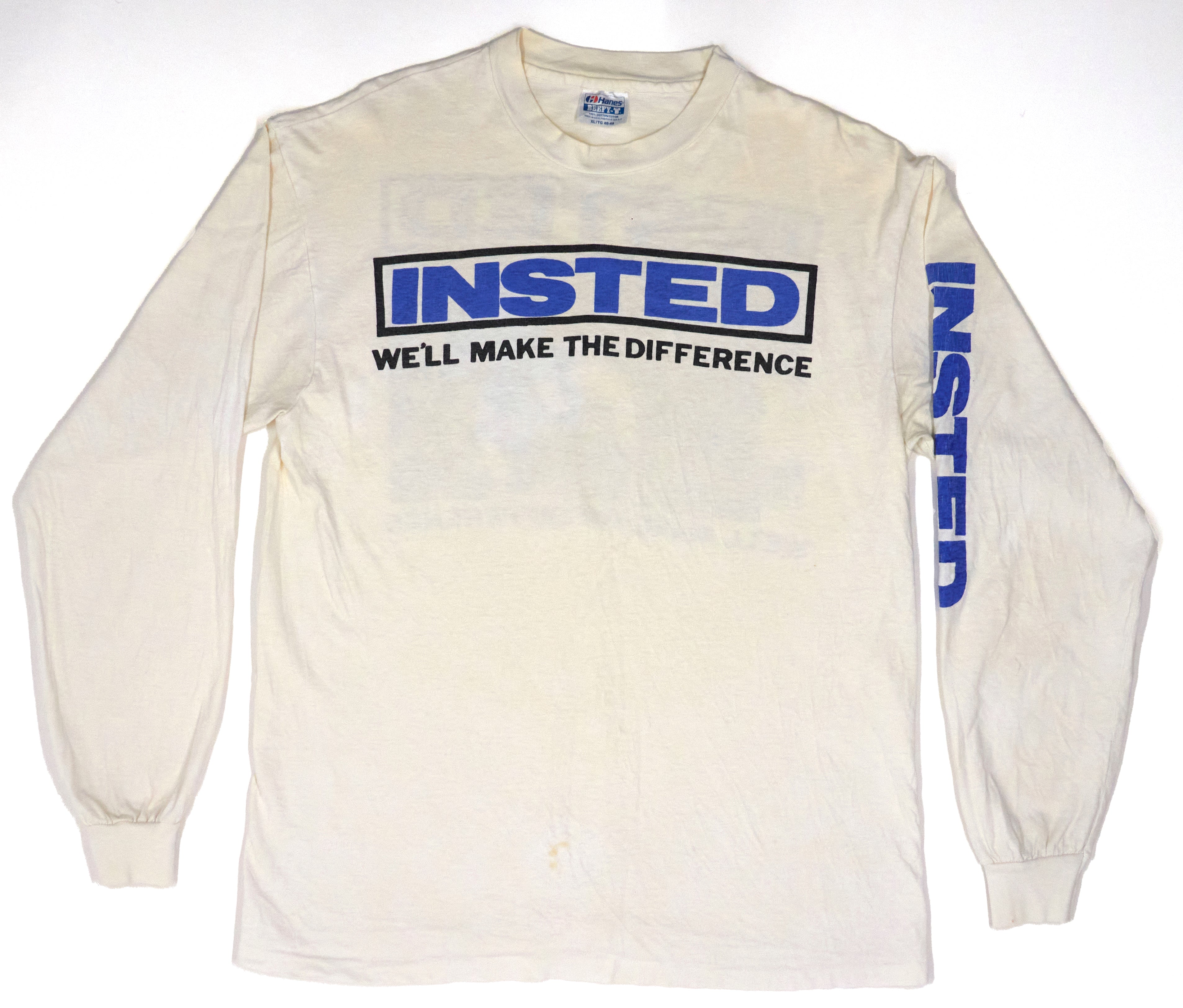 Insted – We'll Make The Difference Long Sleeve Tour Shirt Size XL