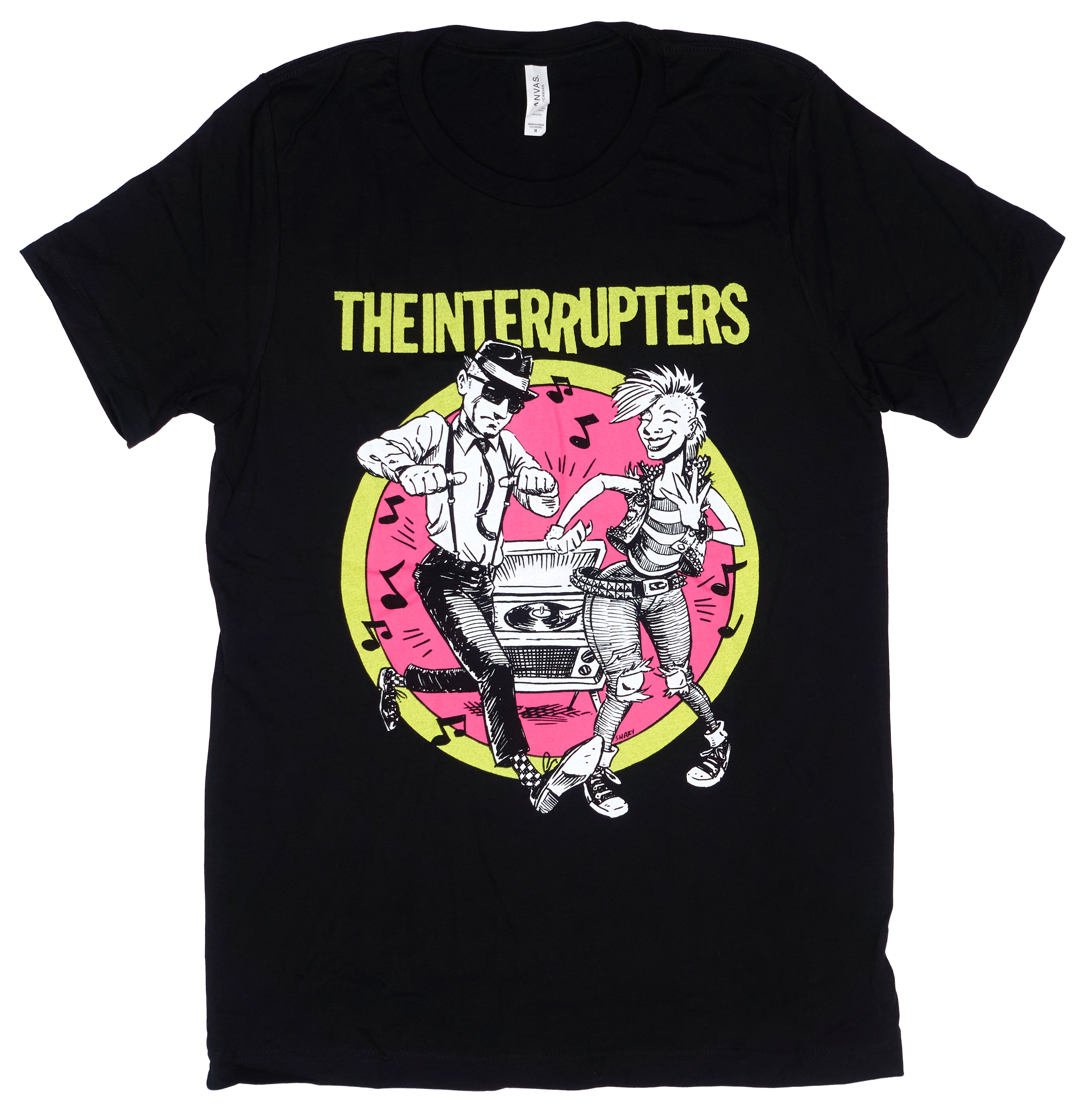 Interrupters - 3/C Say It Out Loud by Chris Shary 2016 North American Tour Shirt Size Medium