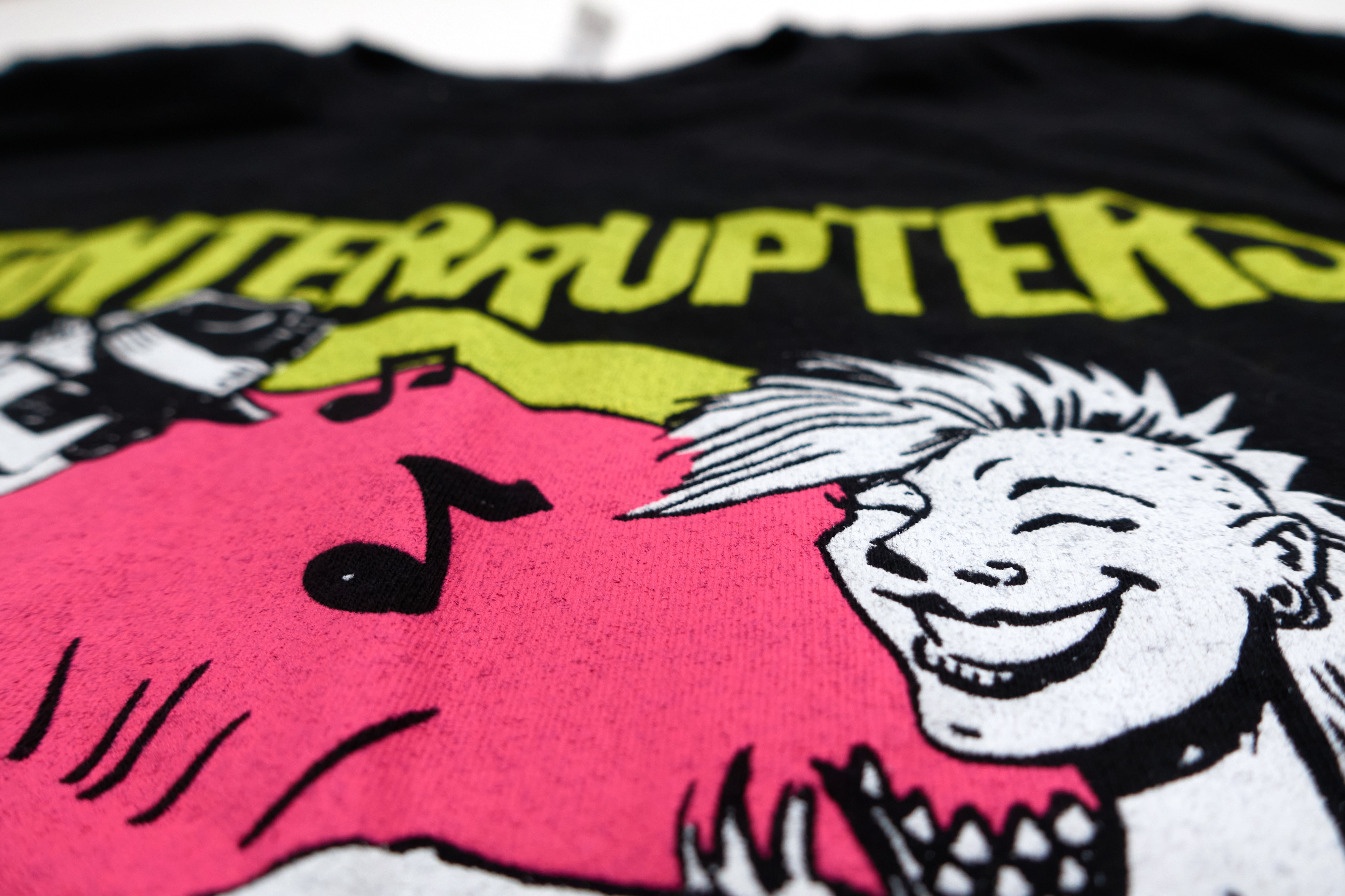 Interrupters - 3/C Say It Out Loud by Chris Shary 2016 North American Tour Shirt Size Medium