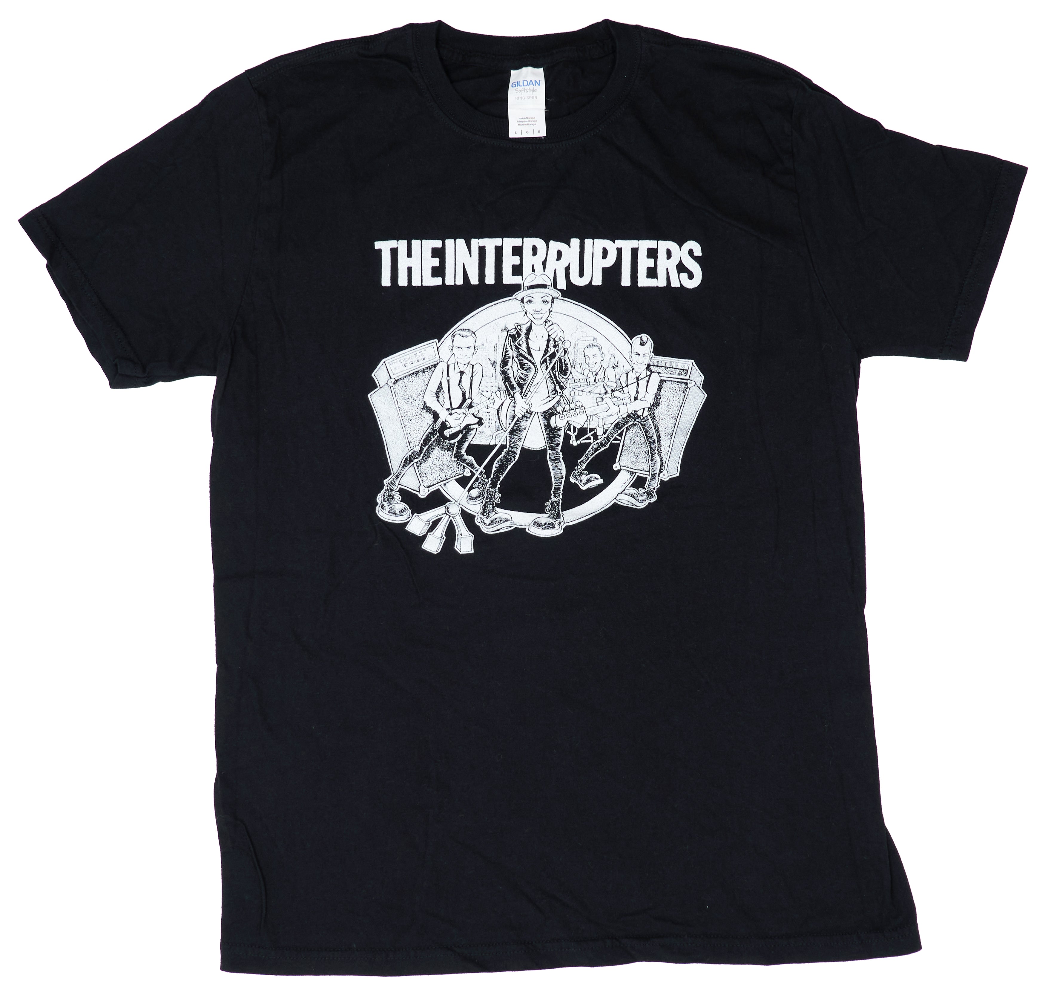 Interrupters - Shary Band Portrait Tour Shirt Size Large