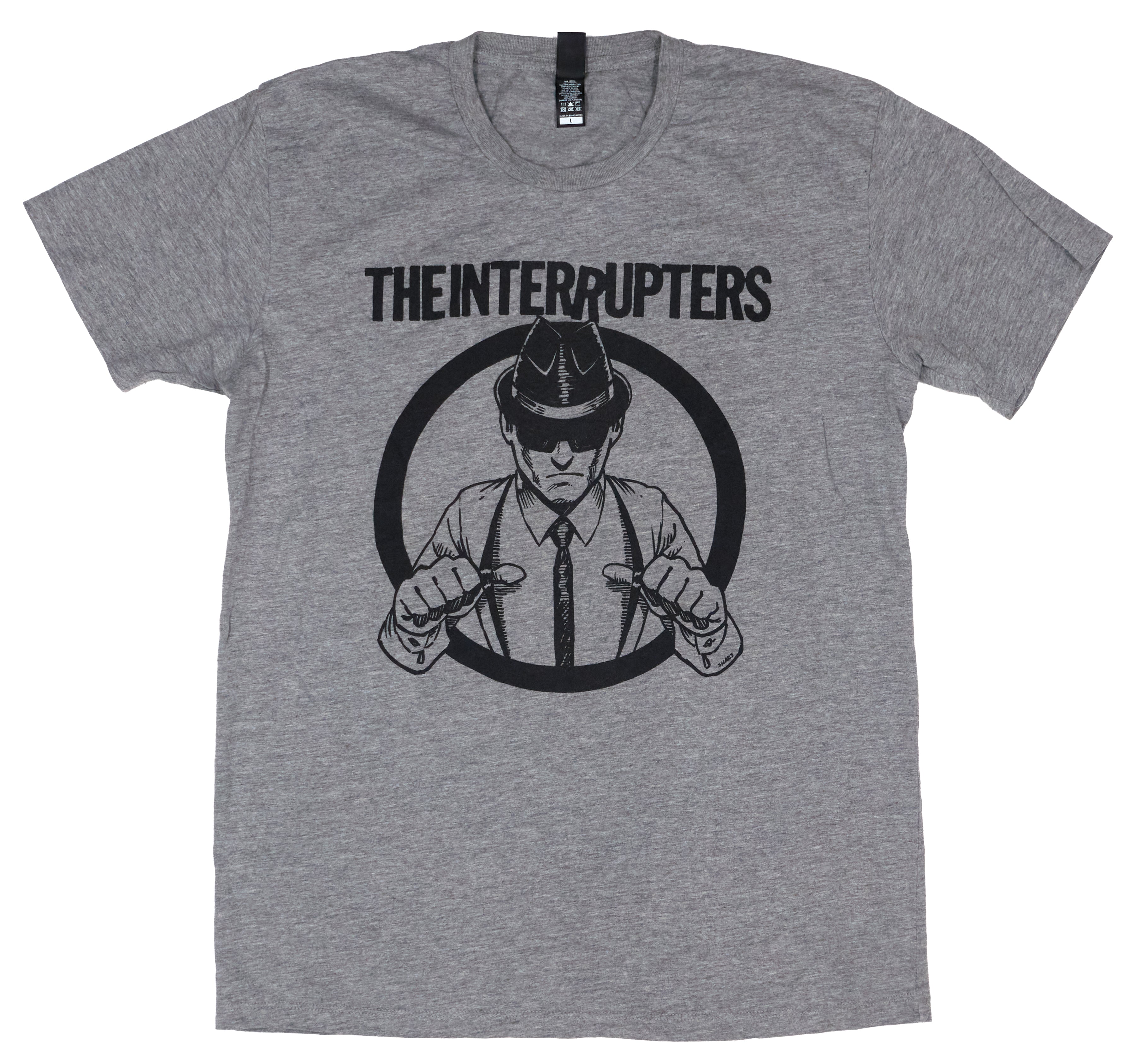 Interrupters - Shary Ska Man Tour Shirt Size Large