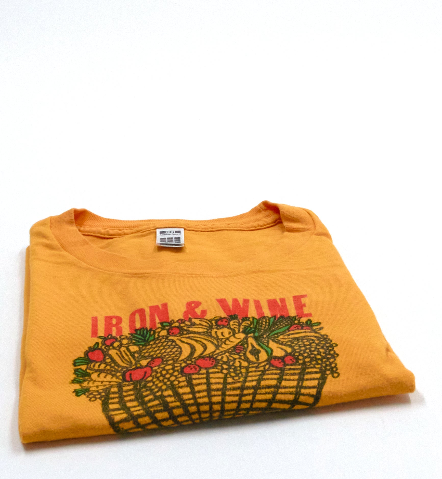 Iron & Wine - Woman King 2005 Tour Shirt Size Small