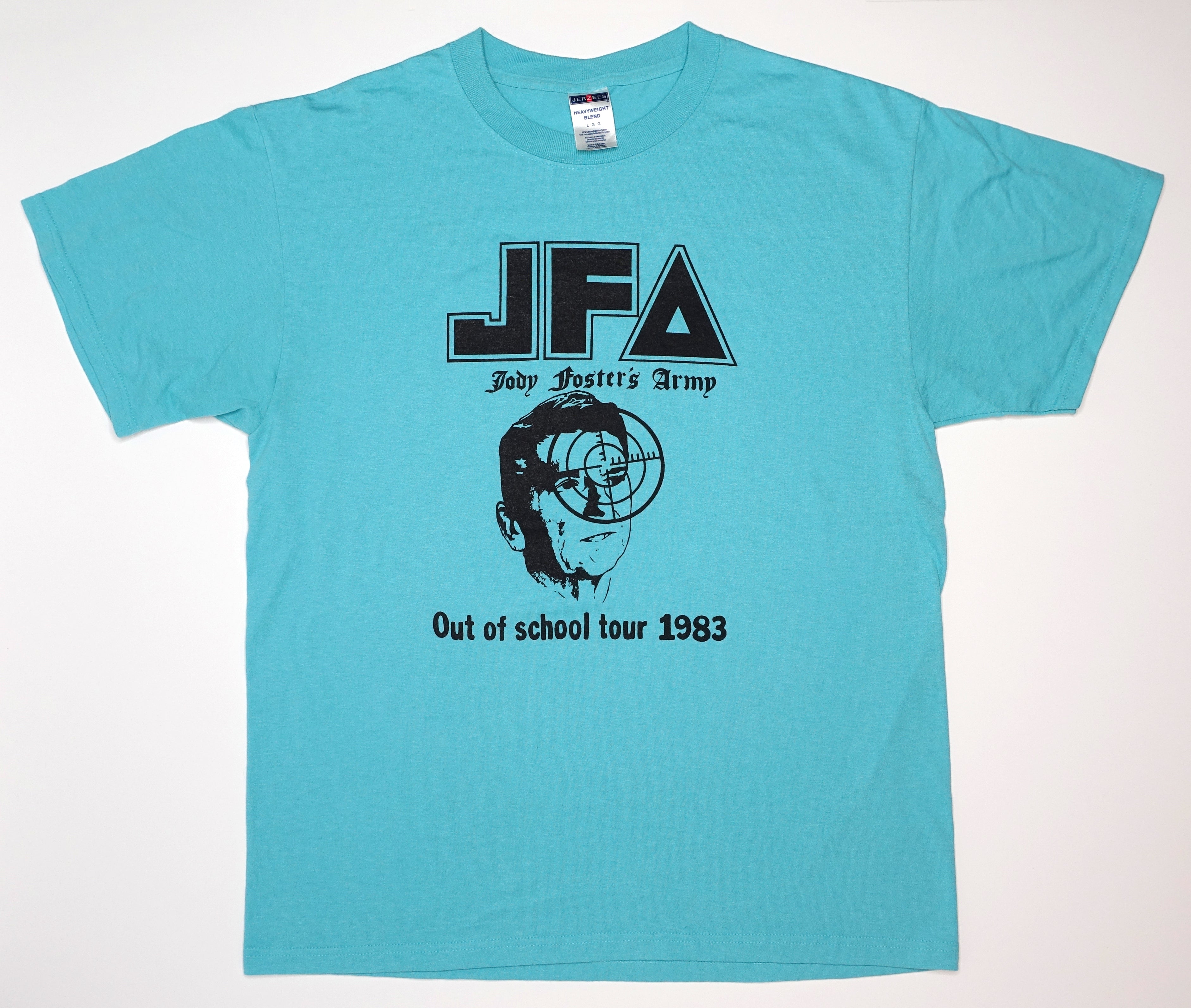 JFA ‎– Out Of School Tour 1983 90's (Re-issue / Bootleg) Shirt Size Large