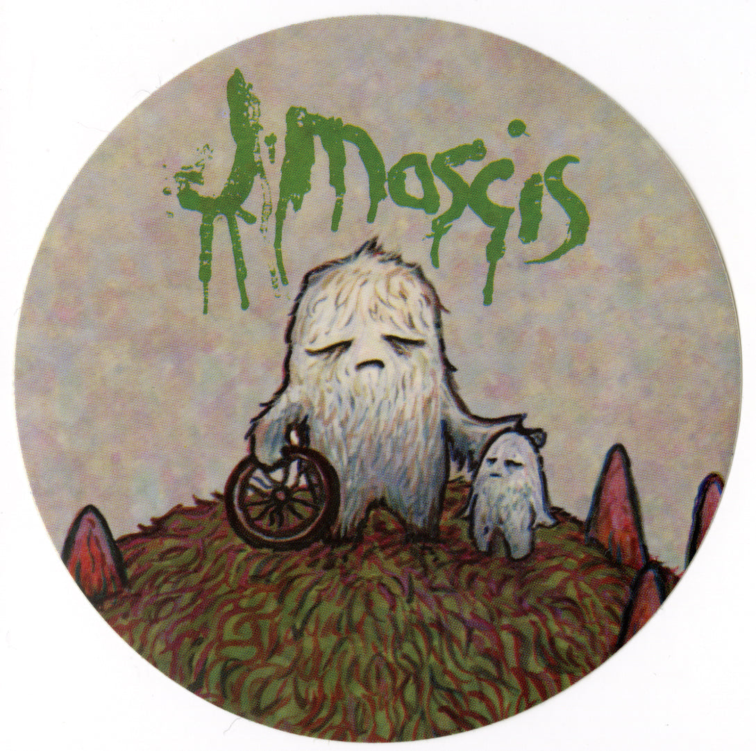 J Mascis – Several Shades Of Why 2011 Promo Circular Sticker