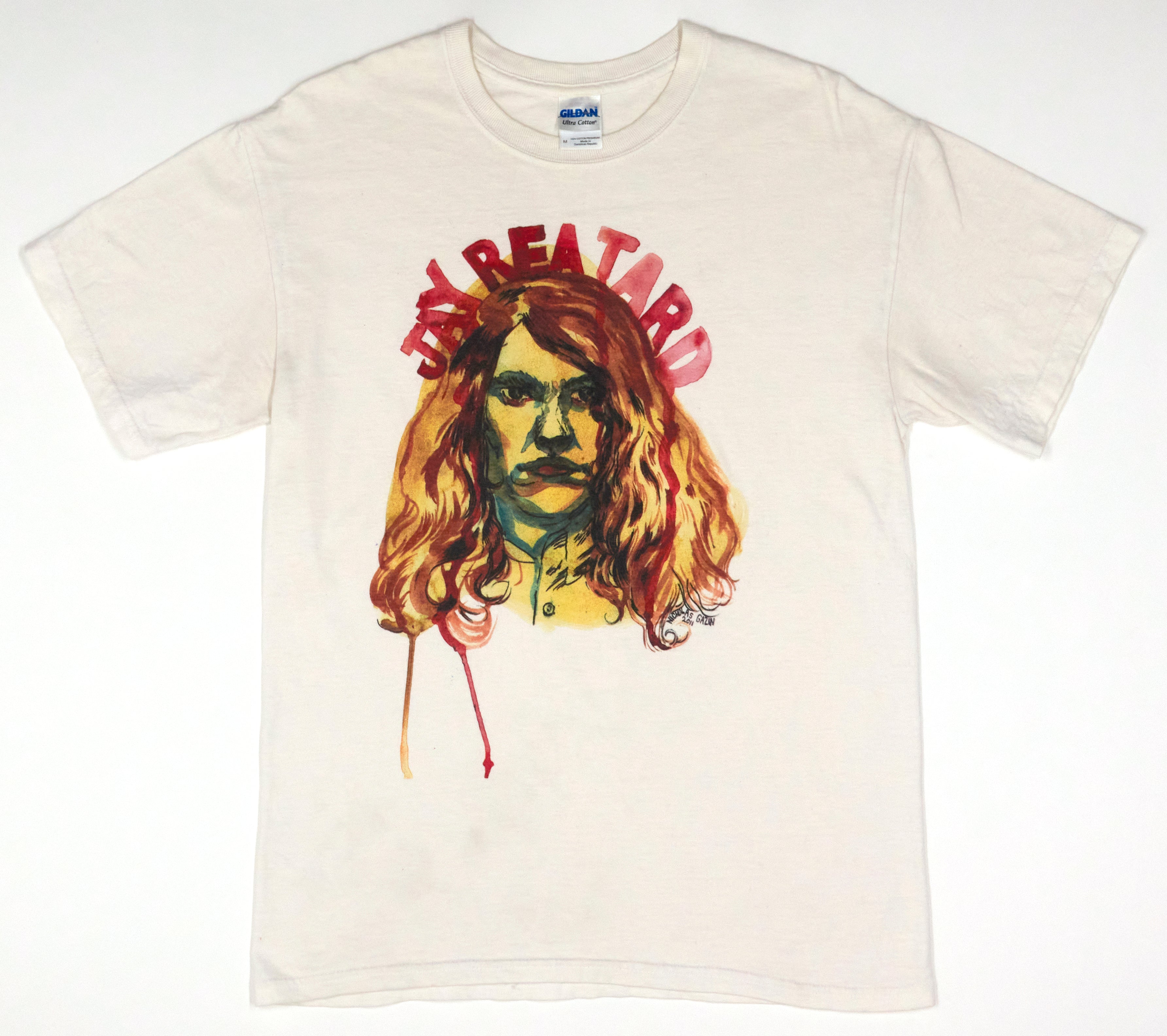 Jay Reatard - Box Set Tribute LTD ED Nick Gazin 2008 Shirt Size Medium