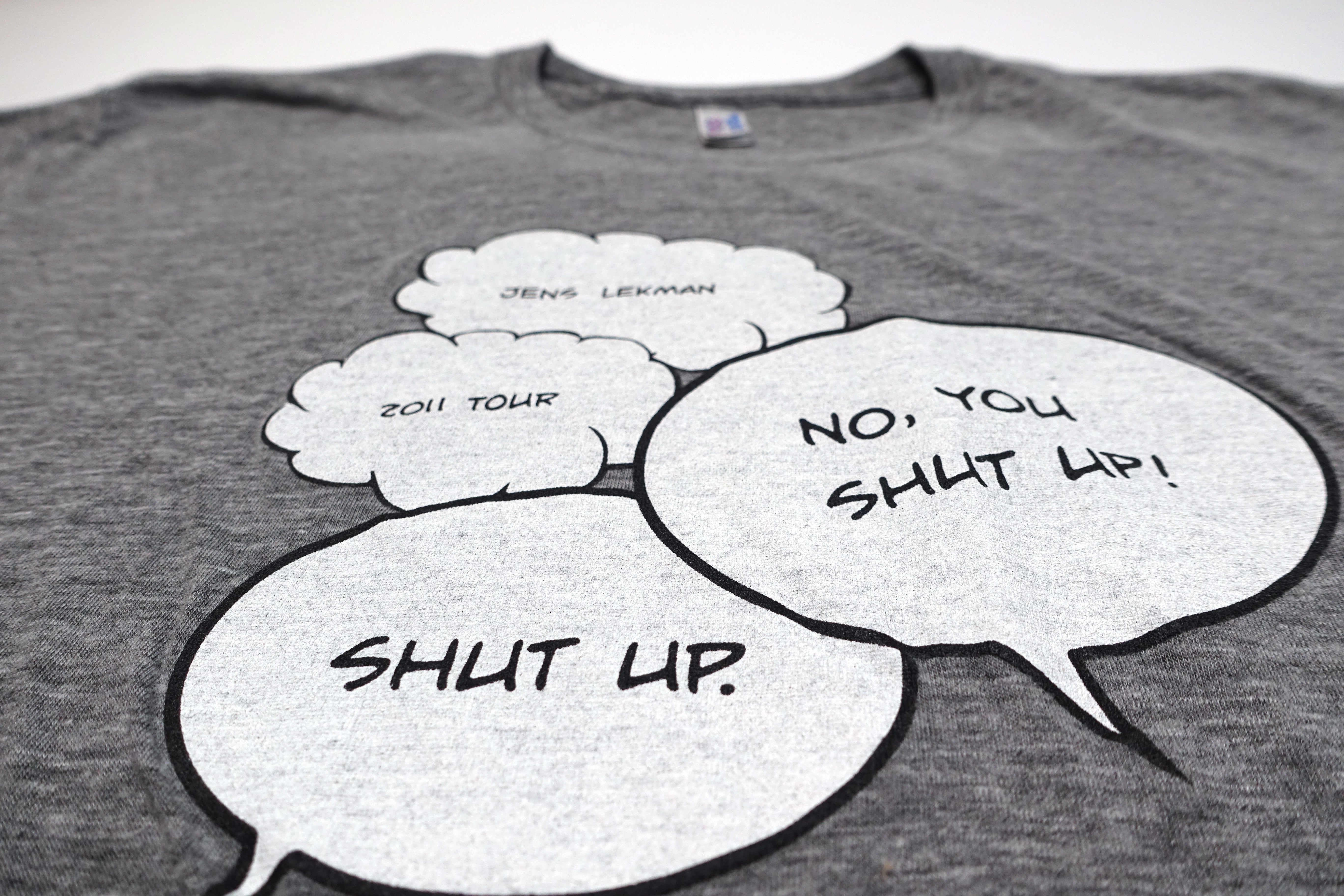 Jens Lekman ‎– No, You Shut Up 2011 Tour Shirt Size XL