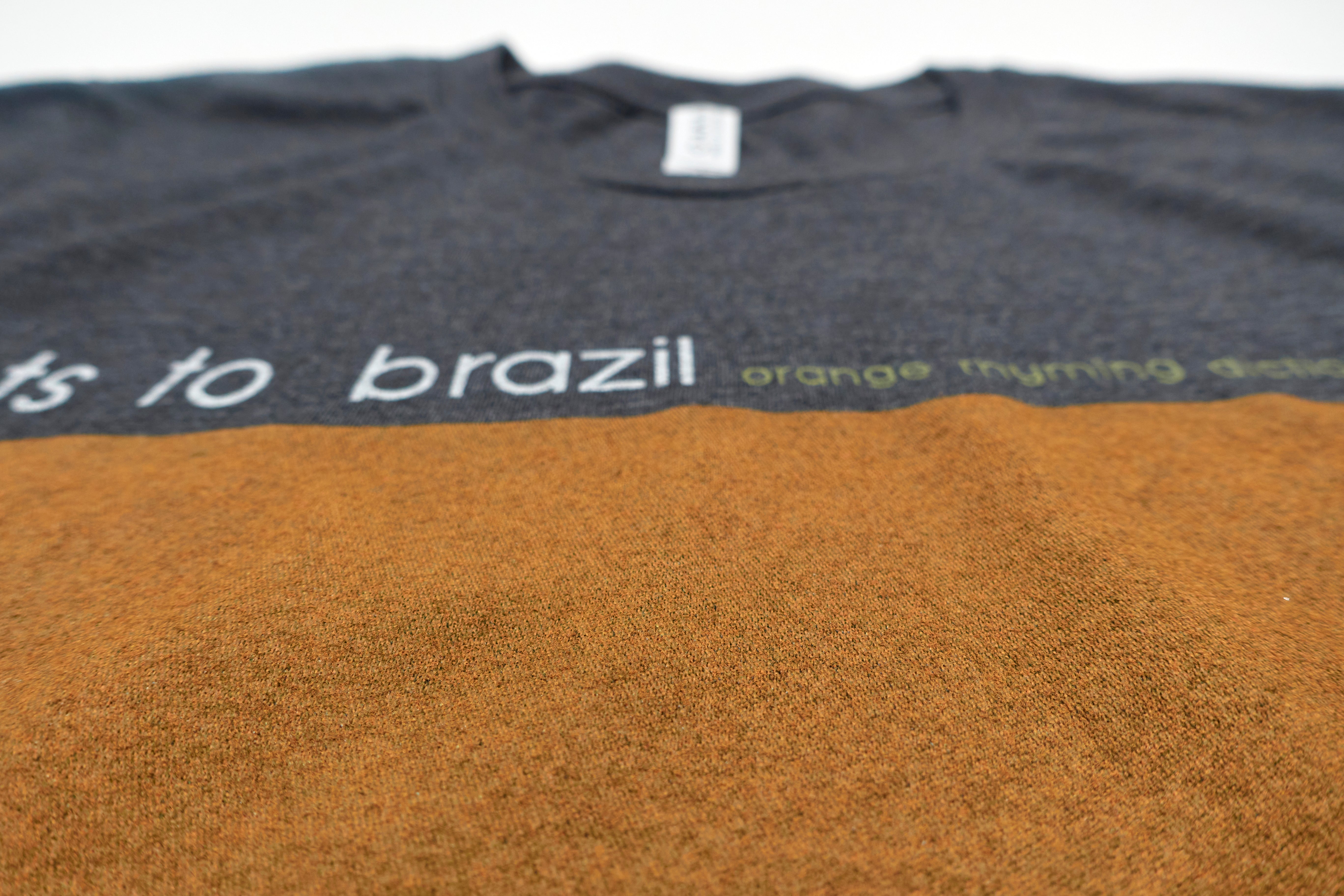 Jets To Brazil - Orange Rhyming Dictionary 2017 Re-Issue Shirt Size Small