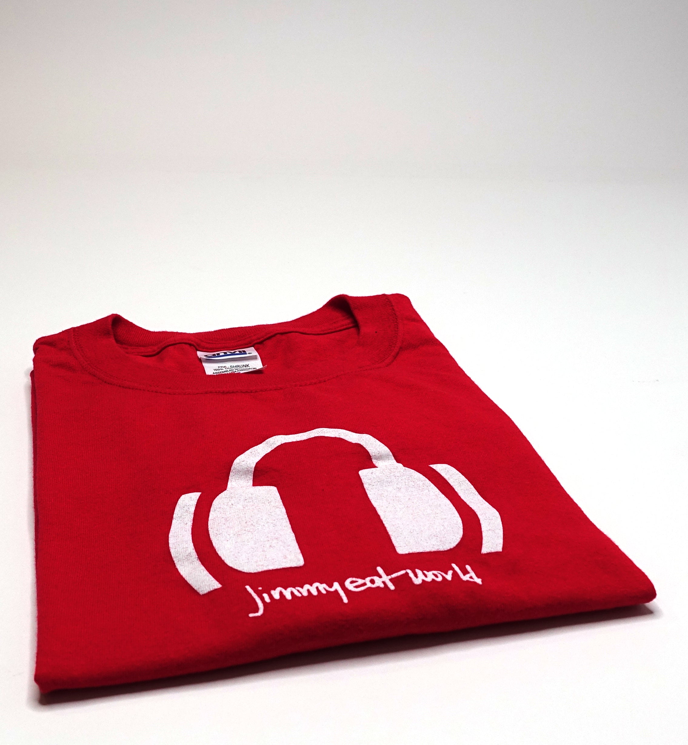 Jimmy Eat World - Bleed American / Headphones 2001 Tour Shirt Size XL