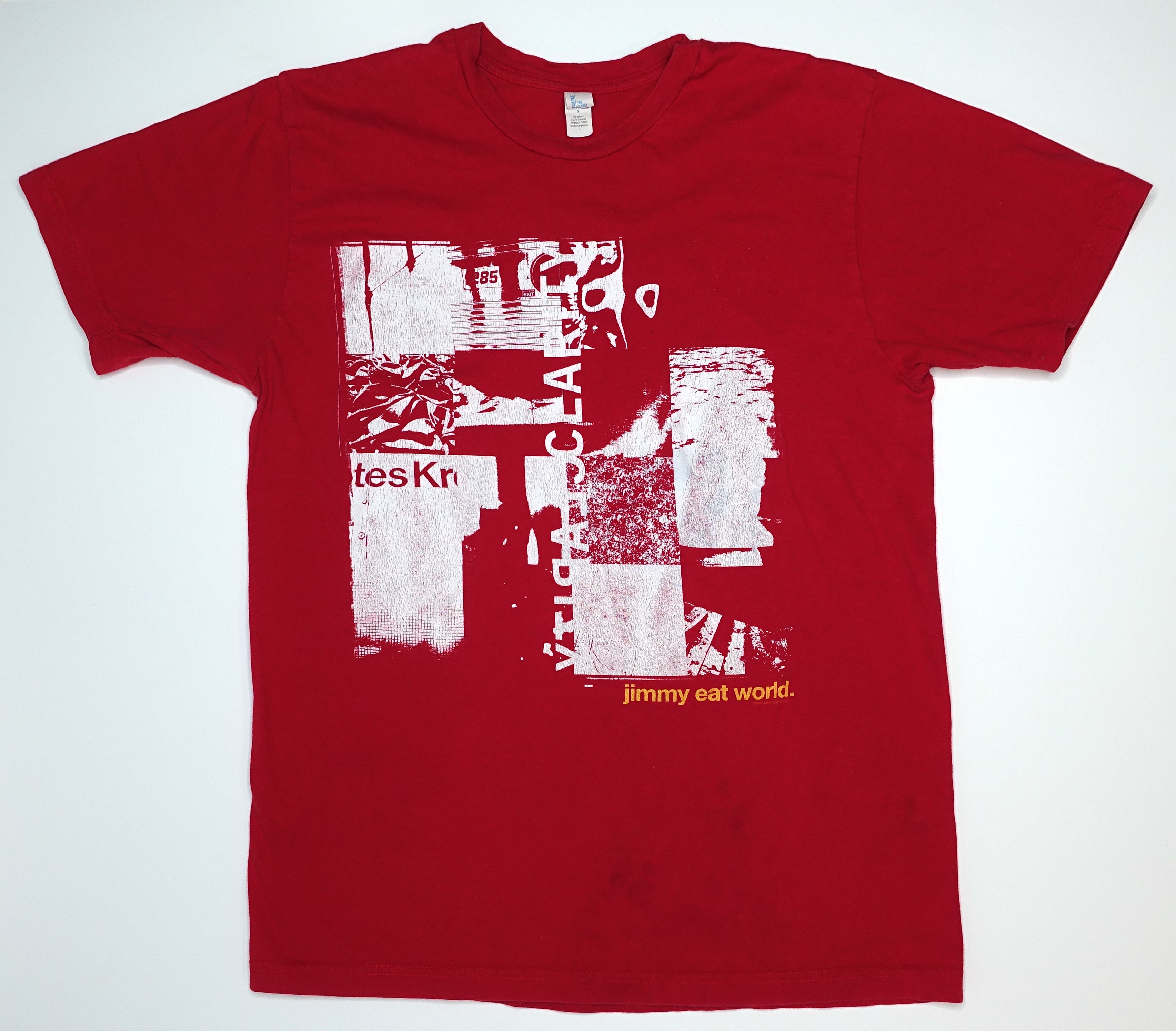 Jimmy Eat World - Clarity Live 2009 Tour Shirt Size Large