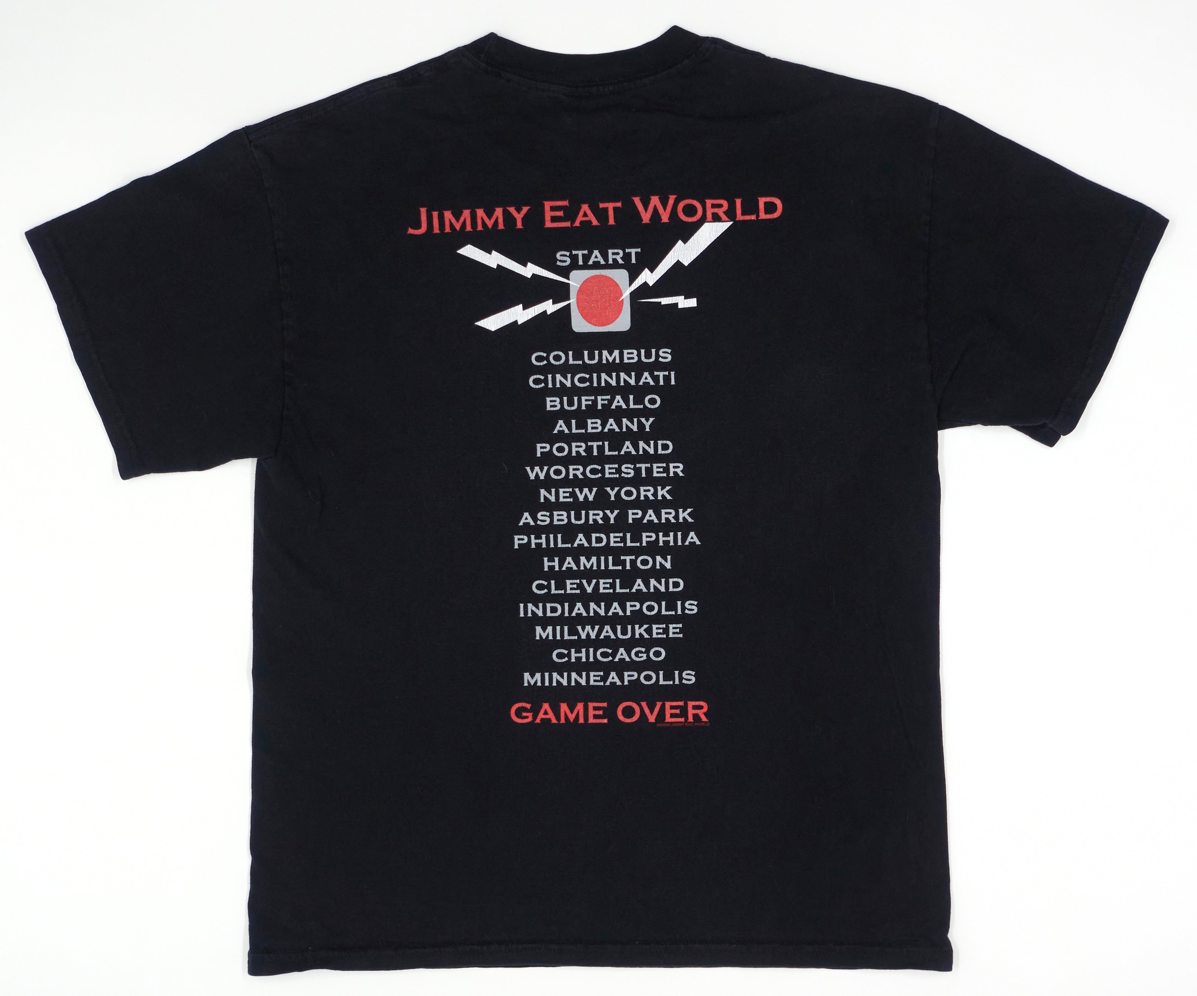 Jimmy Eat World - NES Controller / Bleed American 2002 US Tour Shirt Size Large