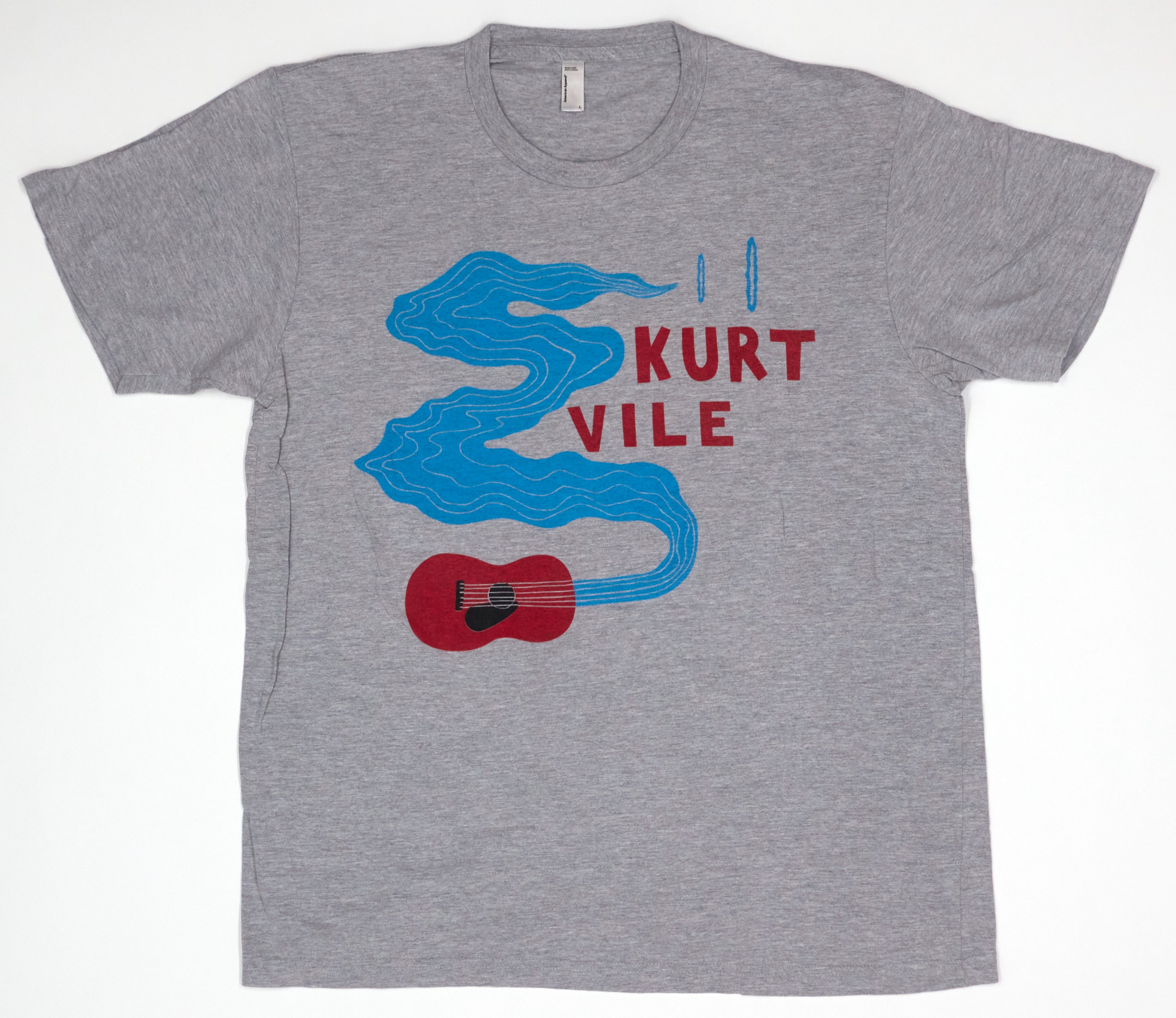 Kurt Vile – Guitar Smoke by ESPO Steve Powers 2013 Tour Shirt Size Large