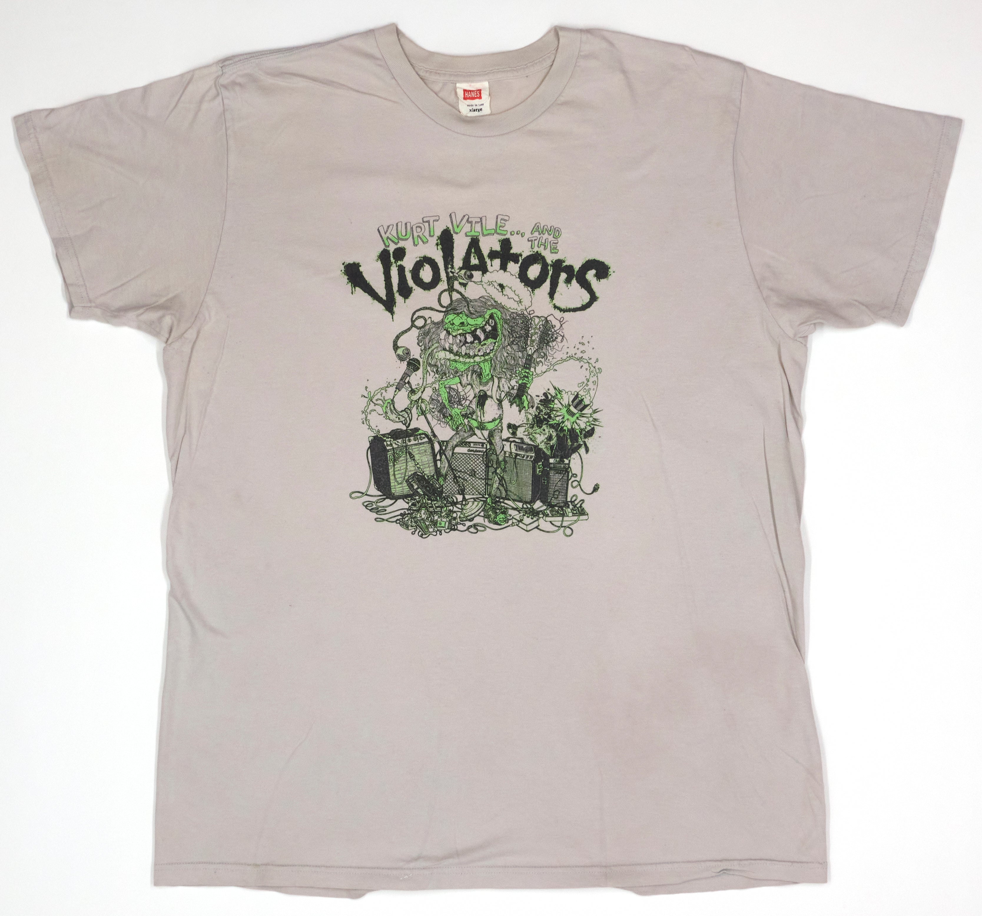 Kurt Vile – Kurt Vile And The Violators 2013 Tour Shirt Size XL
