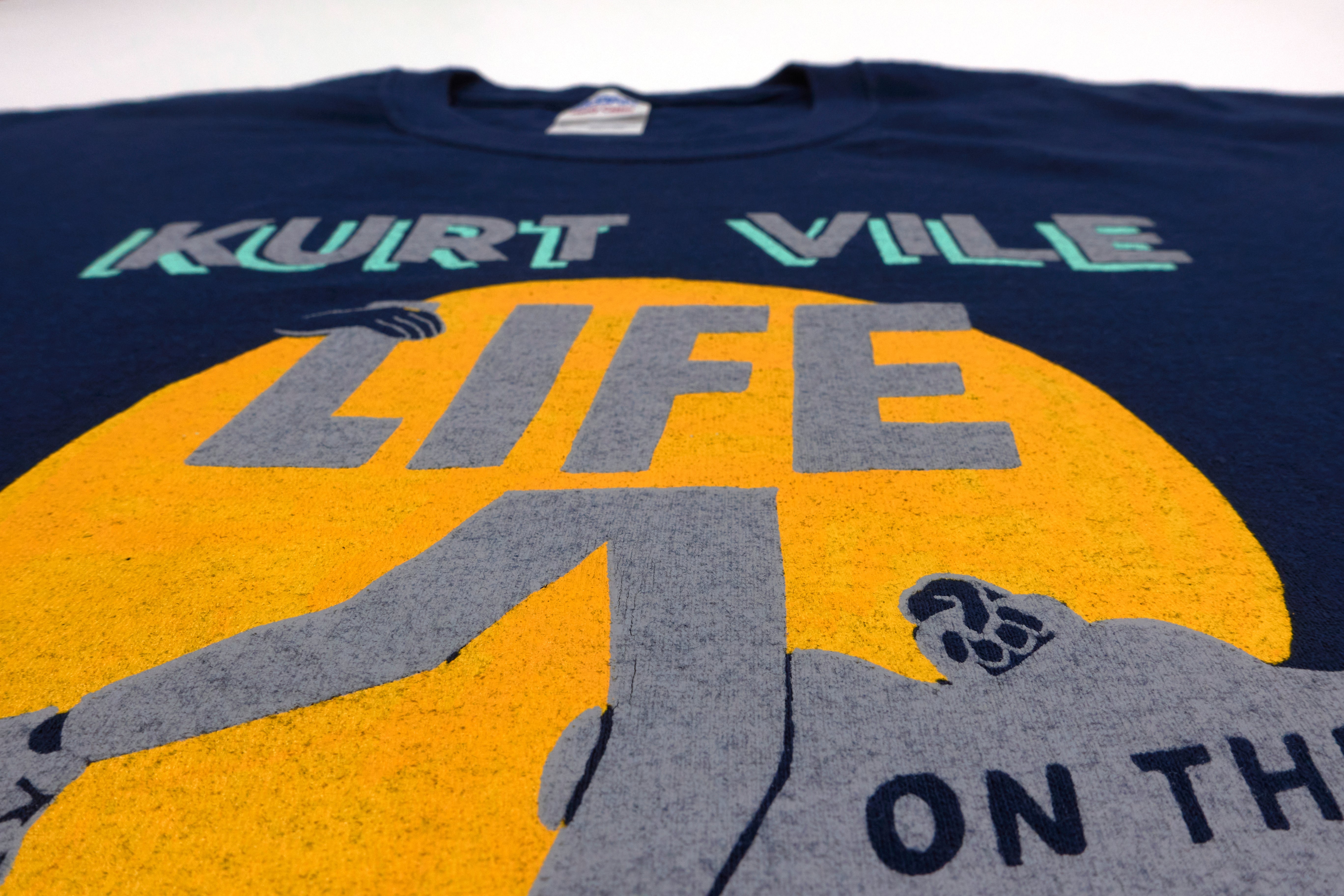 Kurt Vile – Life On The Run Artwork by ESPO Steve Powers 2013 Tour Shirt Size XL