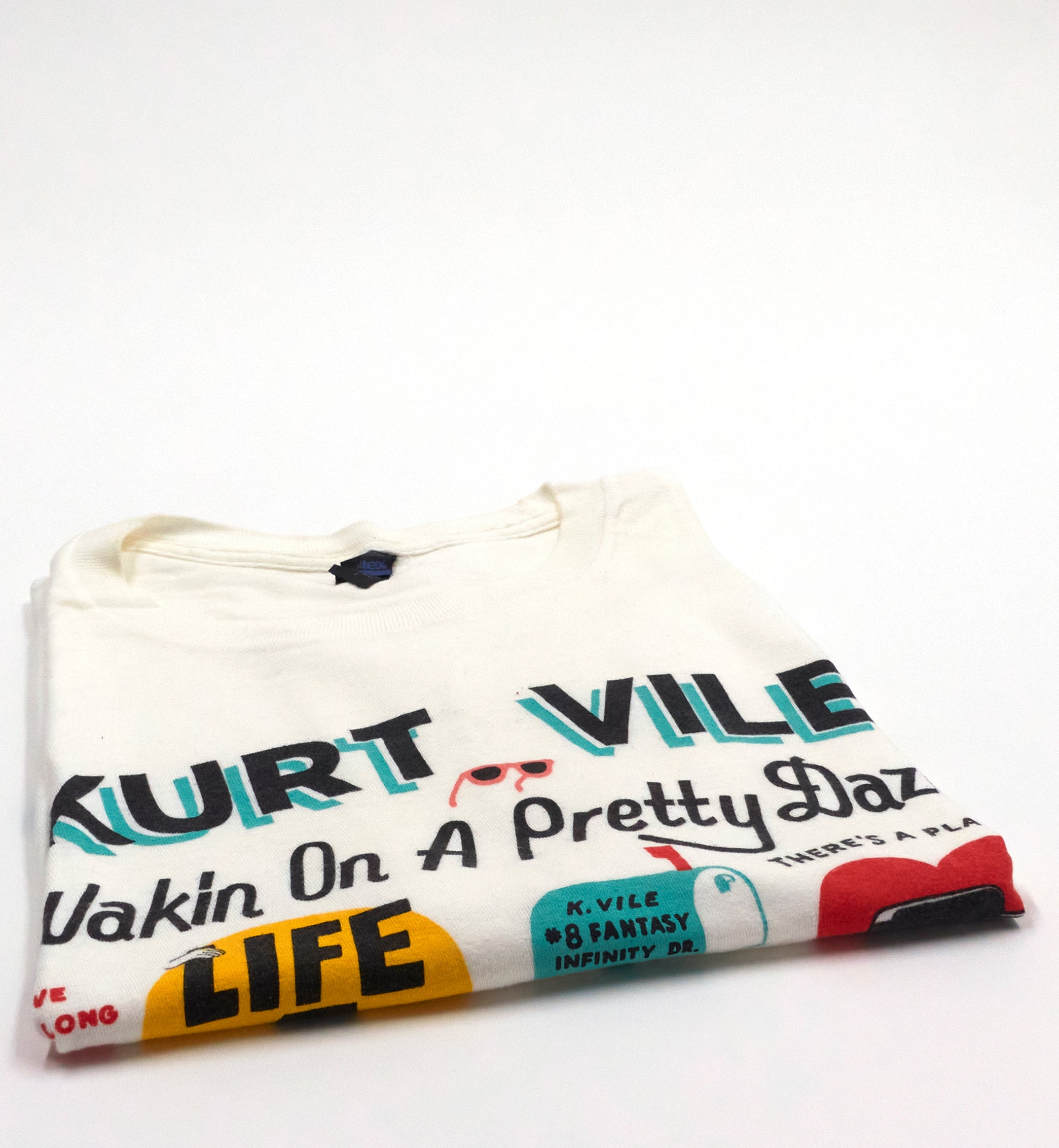 Kurt Vile – Wakin On A Pretty Daze Artwork by ESPO Steve Powers 2013 Tour Shirt Size Large