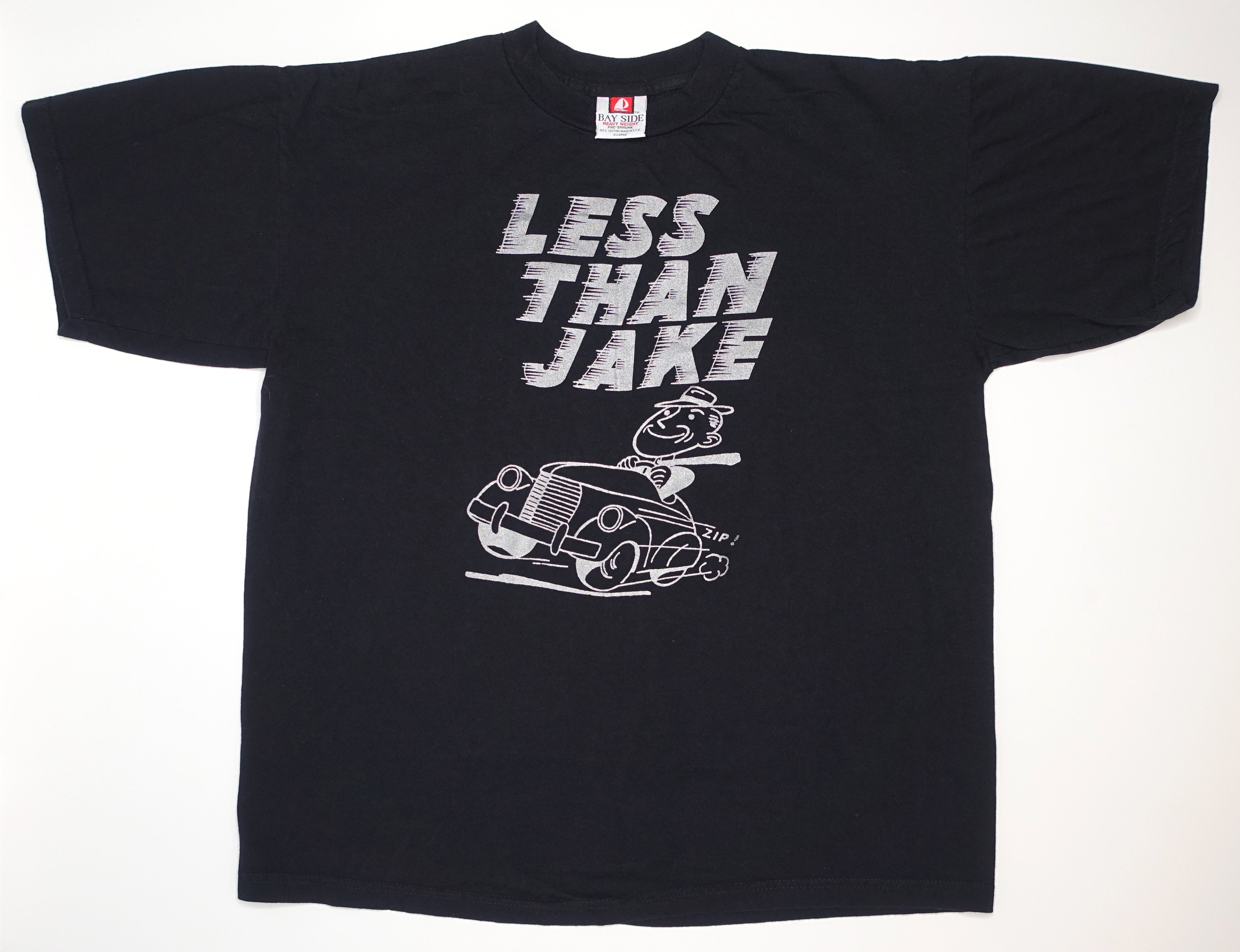 Less Than Jake - Driving Car Cartoon Tour Shirt Size XL