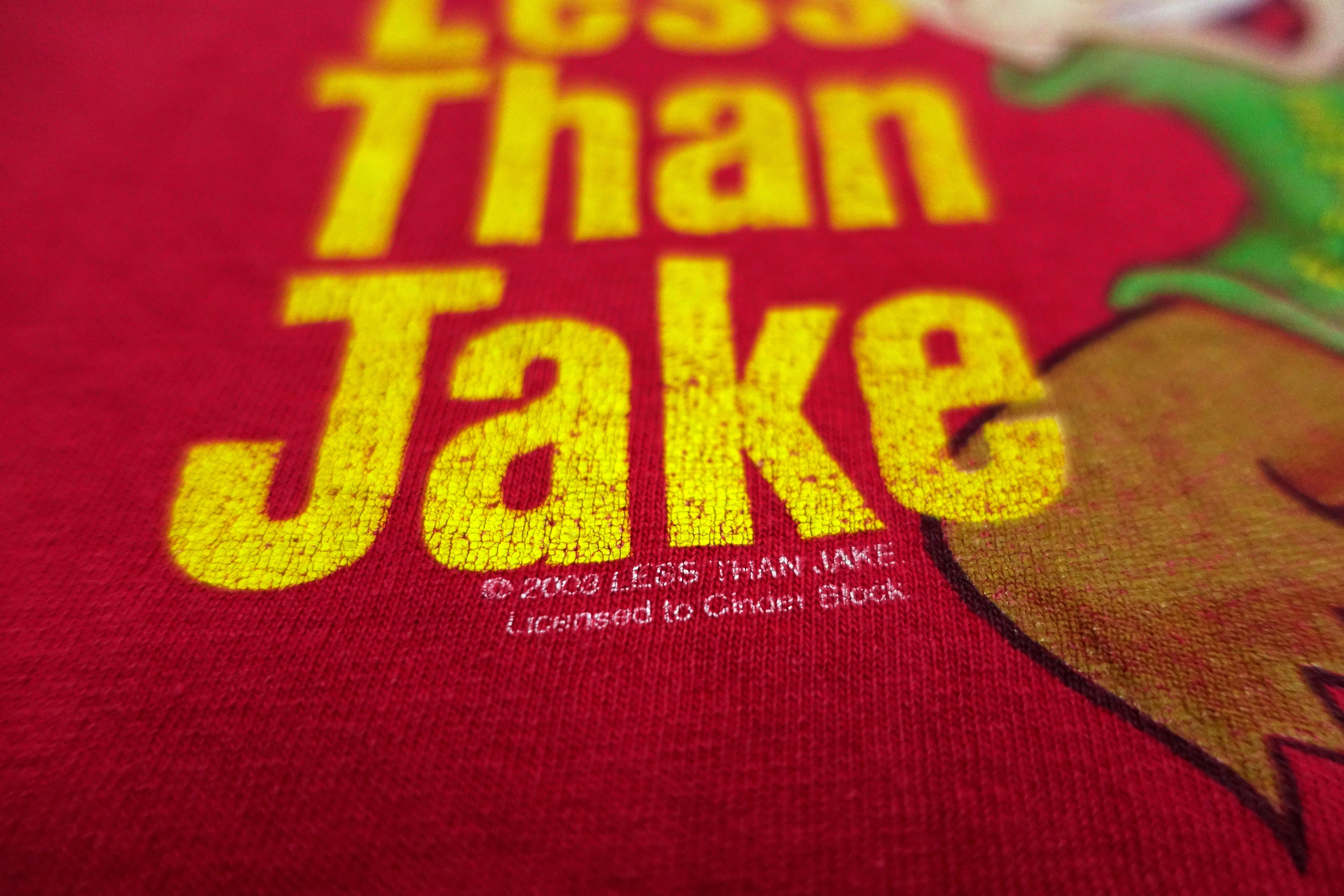Less Than Jake - Lucky Charms Jake 2003 Tour Shirt Size Medium