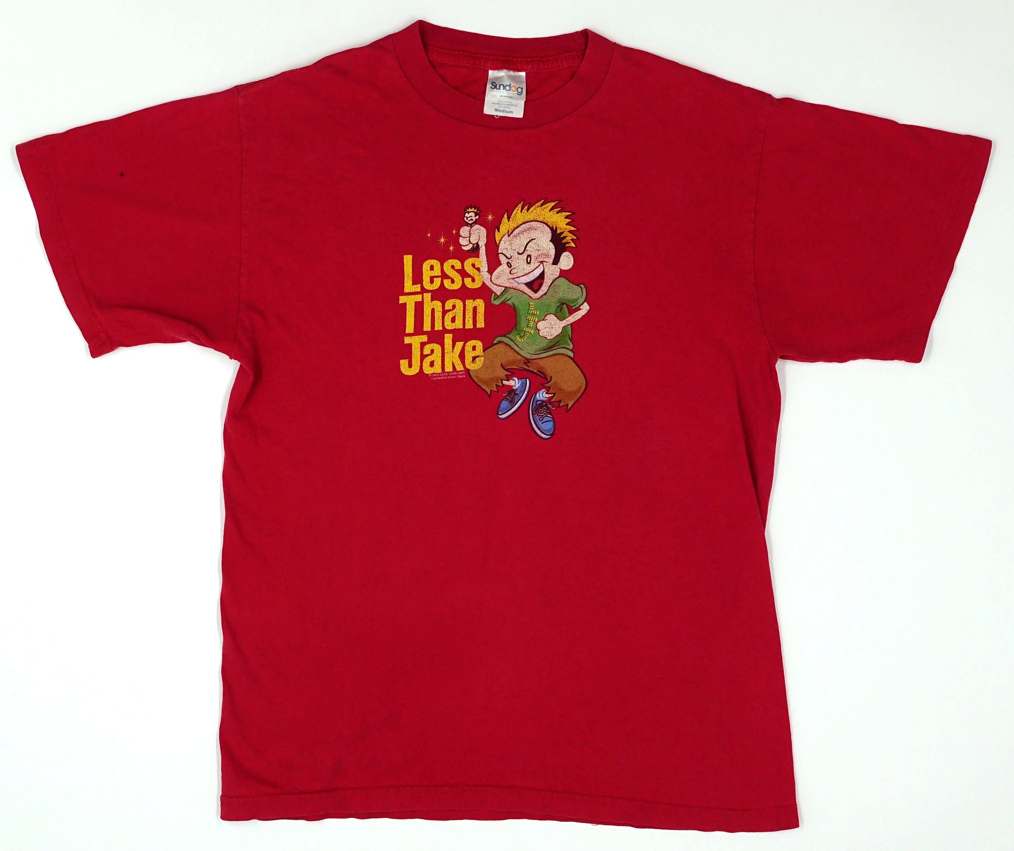 Less Than Jake - Lucky Charms Jake 2003 Tour Shirt Size Medium