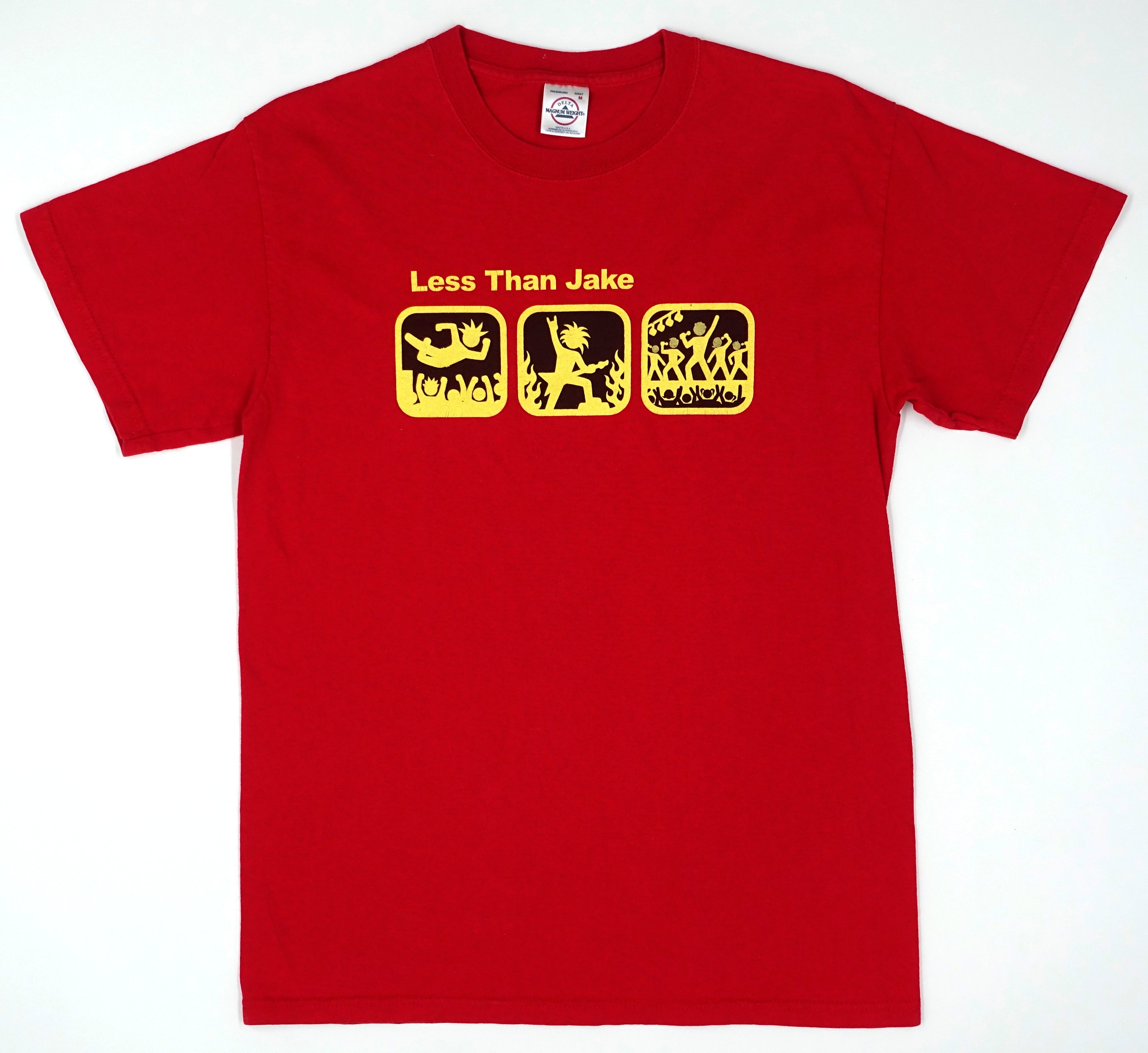 Less Than Jake - Pop, Punk, Metal 90's Tour Shirt Size Medium
