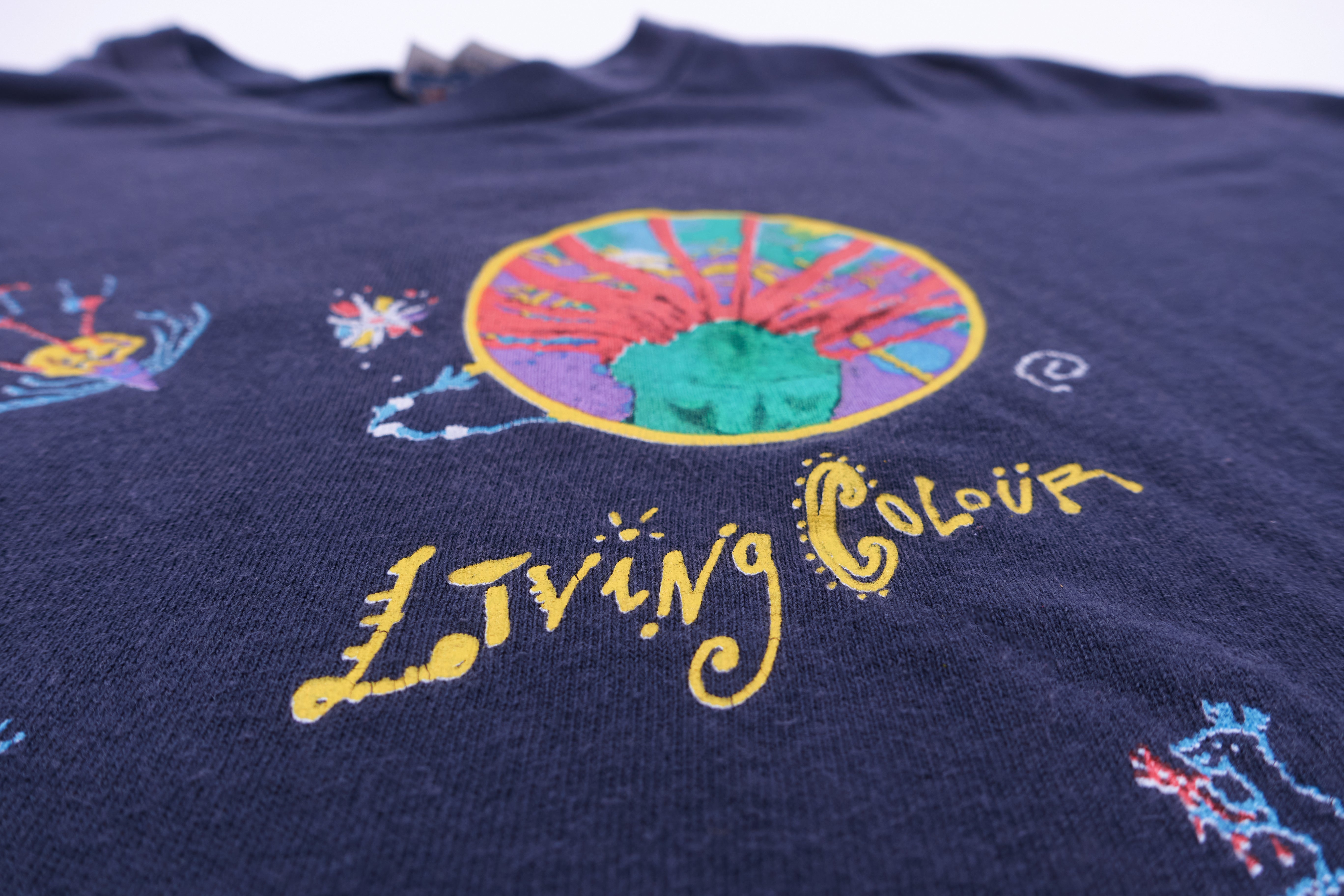 Living Colour – Vivid What's Your Favorite Color 1988 Tour Shirt Size XL