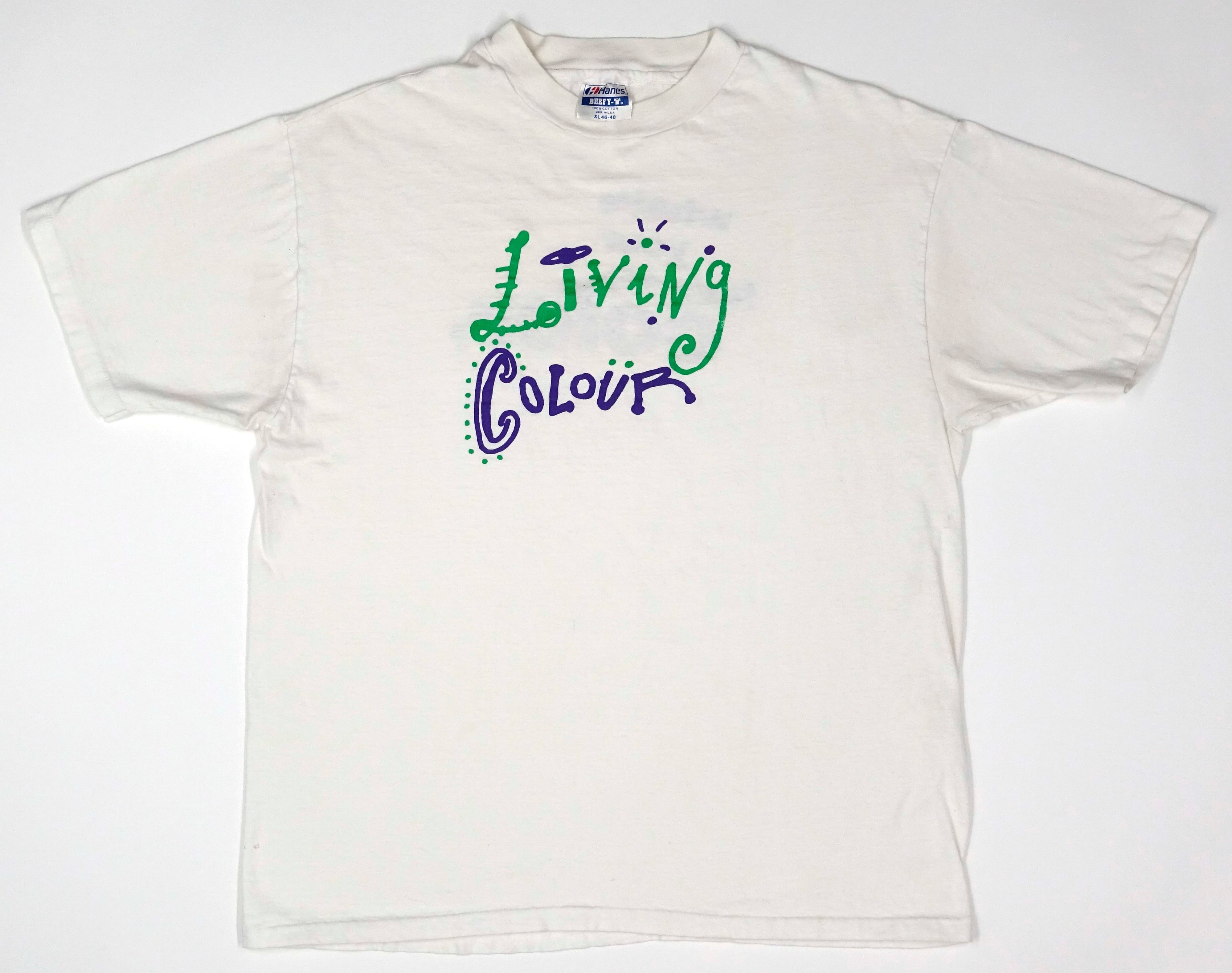 Living Colour – What's Your Favorite Color? 1988 Tour Shirt Size XL