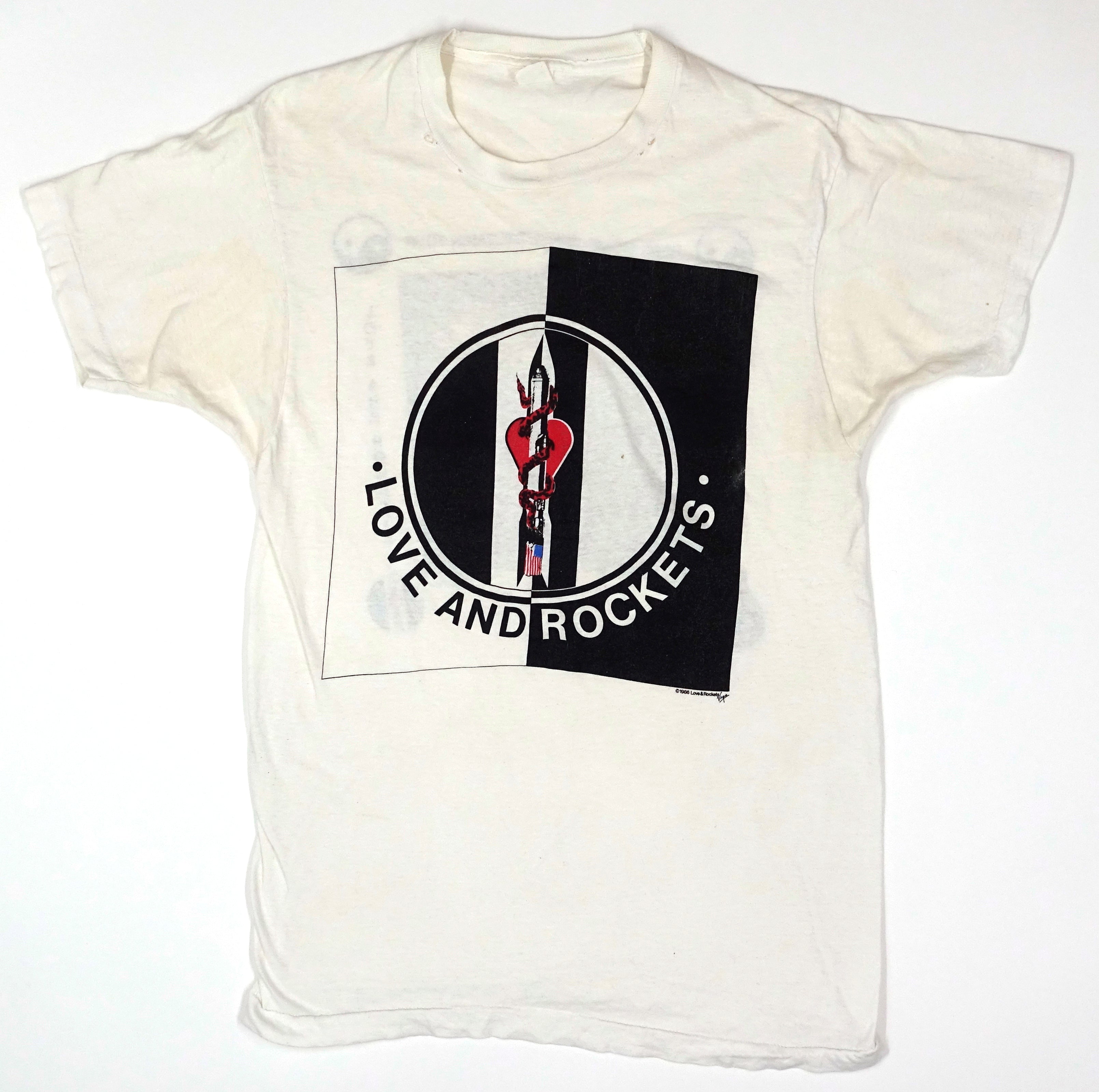 Love And Rockets - Here Come The Bubblemen 1986 Tour Shirt Size Large