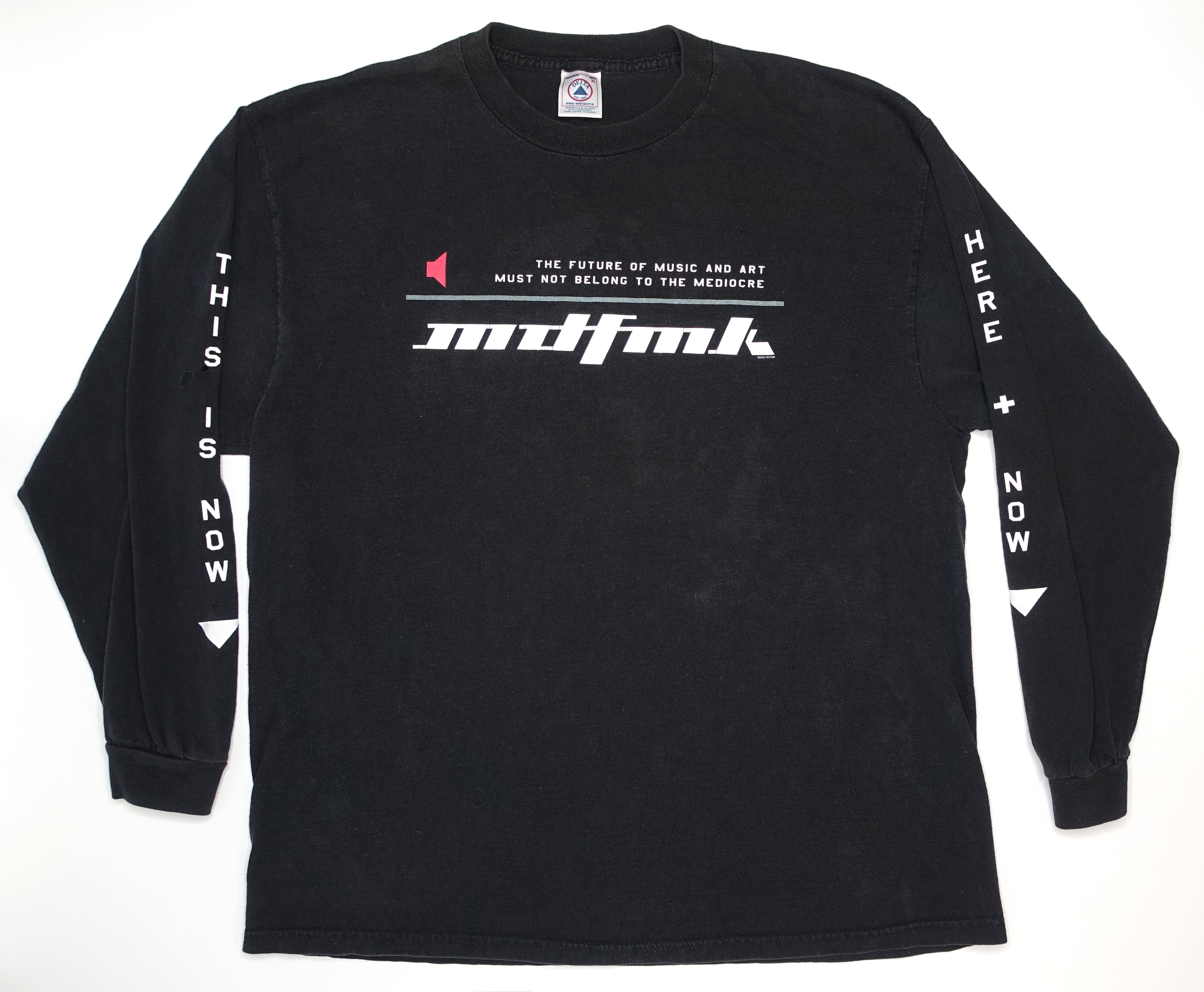 MDFMK / KMFDM – Revolution Now 2000 Long Sleeve Tour Shirt Size XL