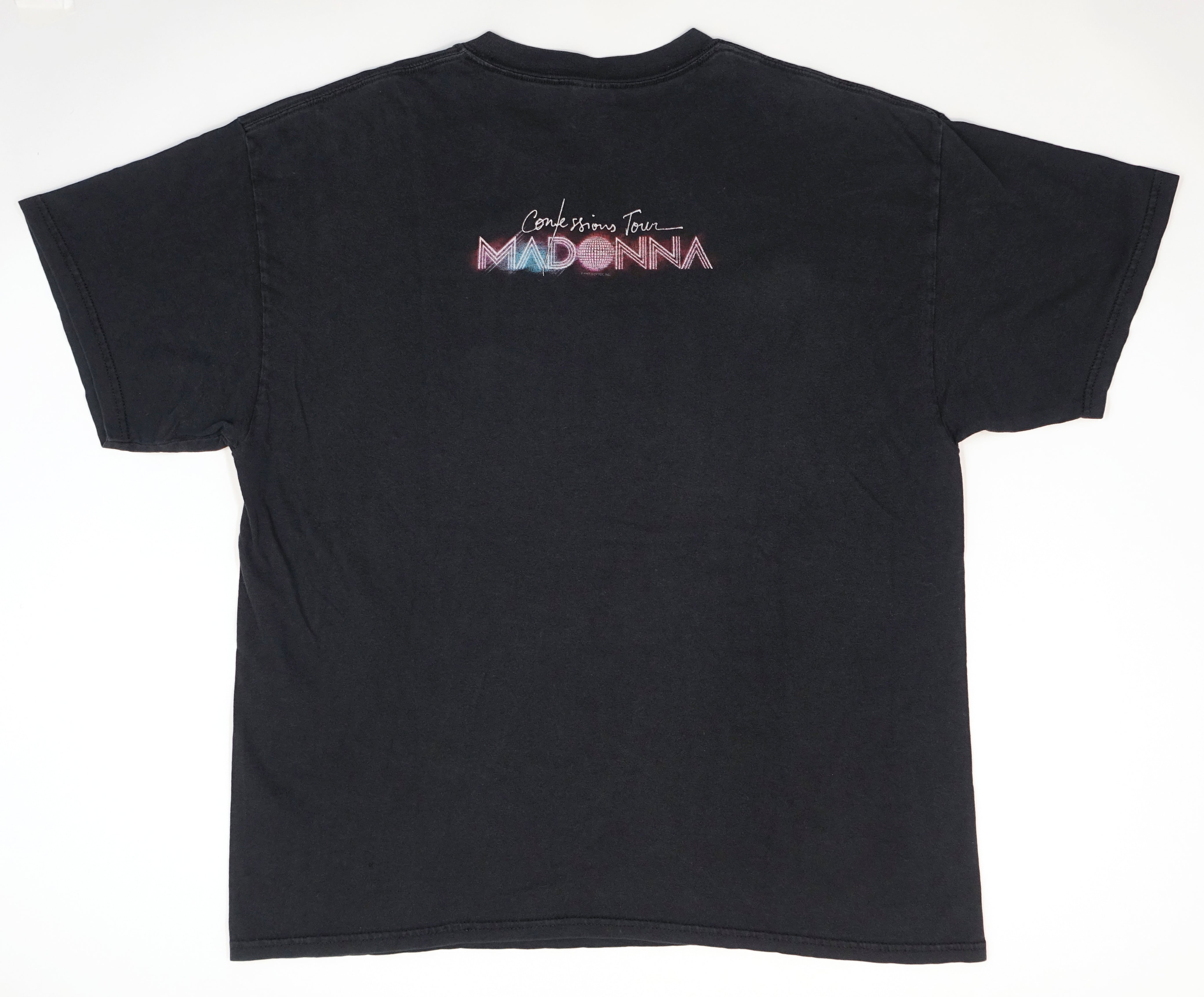 Madonna ‎– Dancing Queen Confessions 2005 Tour Shirt Size XL