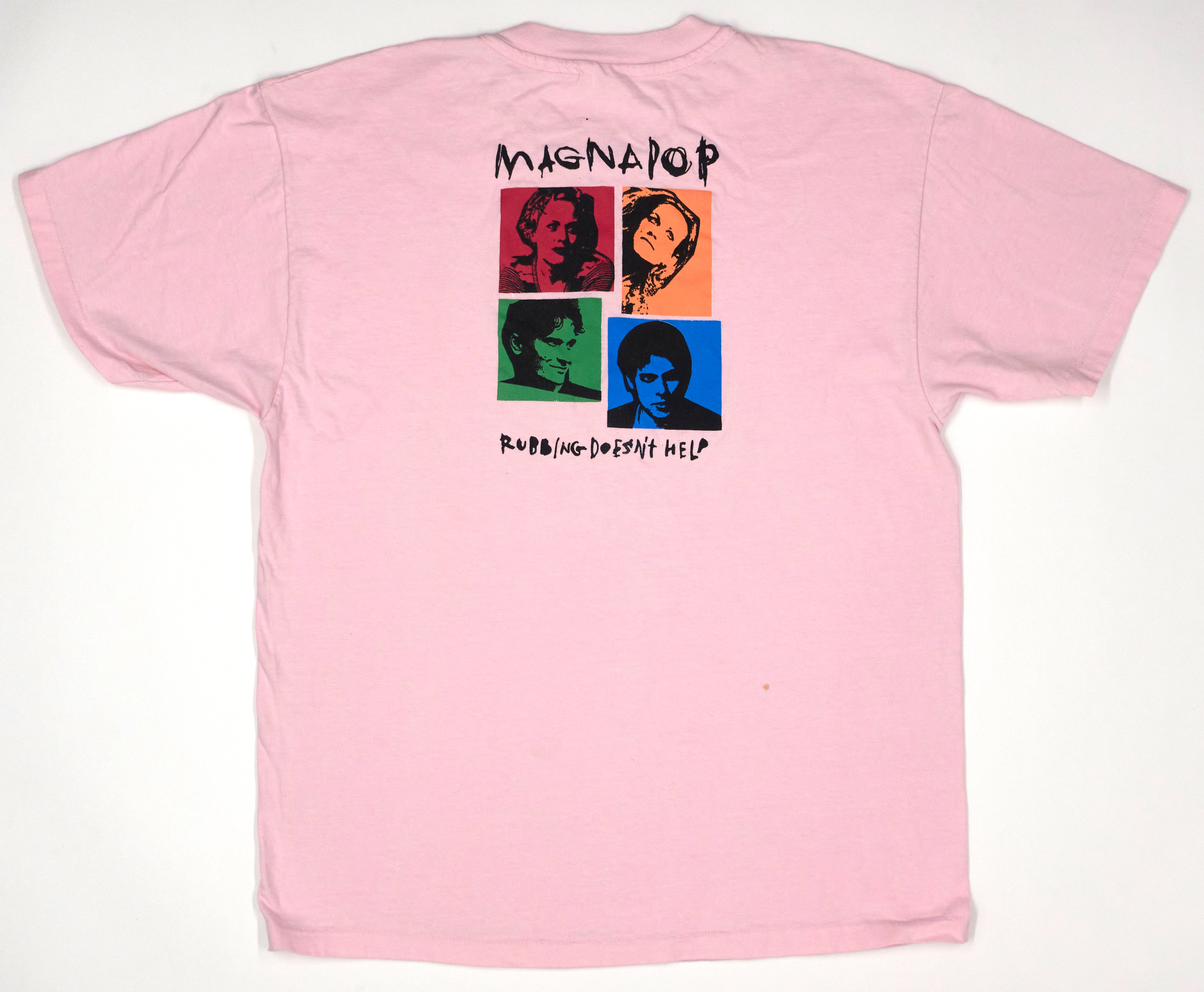 Magnapop – Rubbing Doesn't Help 1996 Tour Shirt Size XL