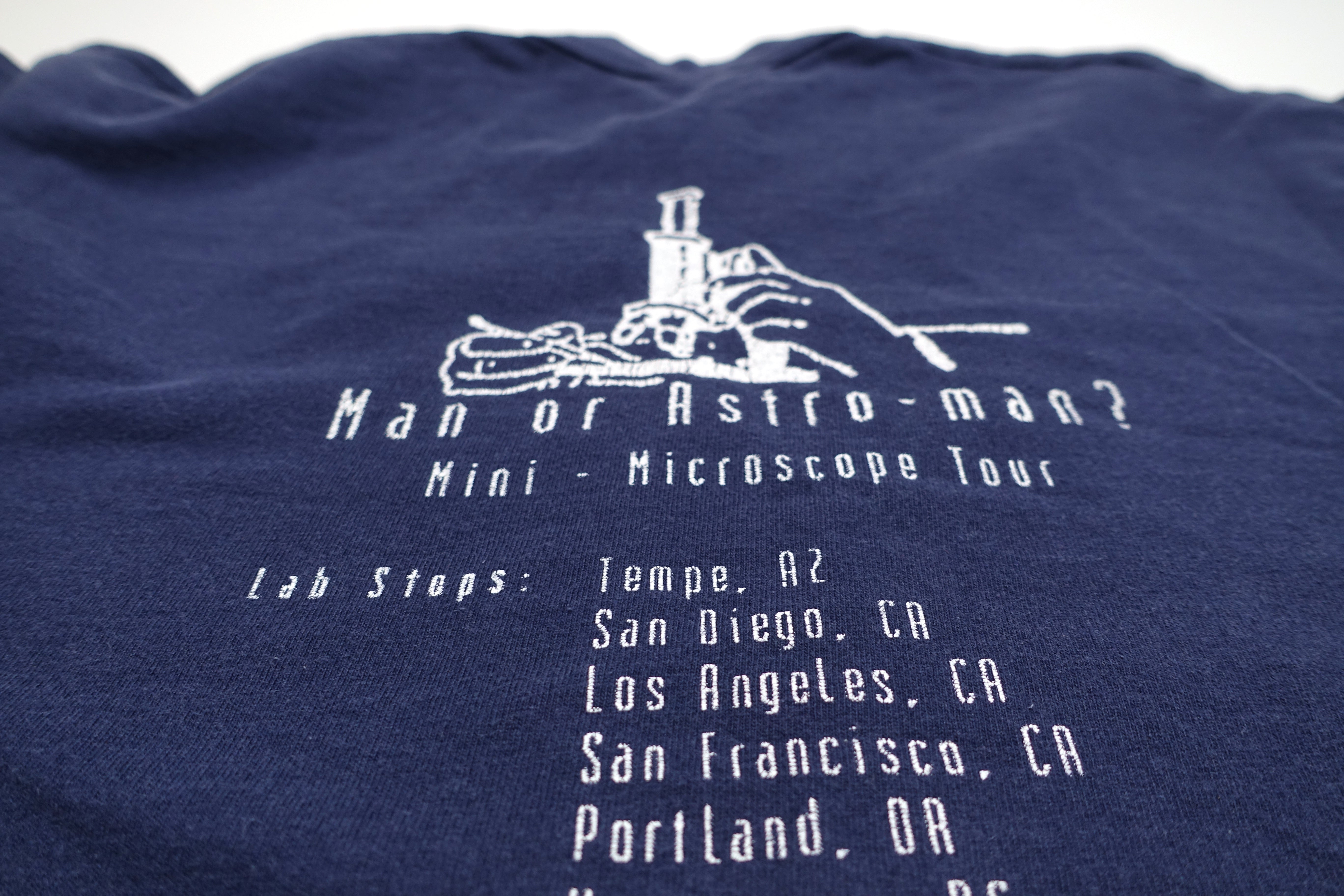 Man Or Astro-Man? ‎– Mini Microscope 90's Tour Shirt Size XL