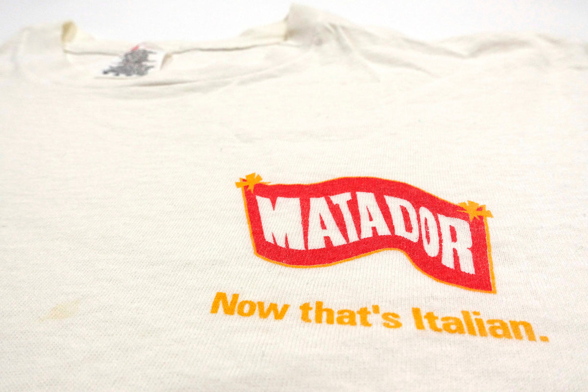 Matador Records - Now Thats Italian 80's Promo Only Shirt Size Medium ...