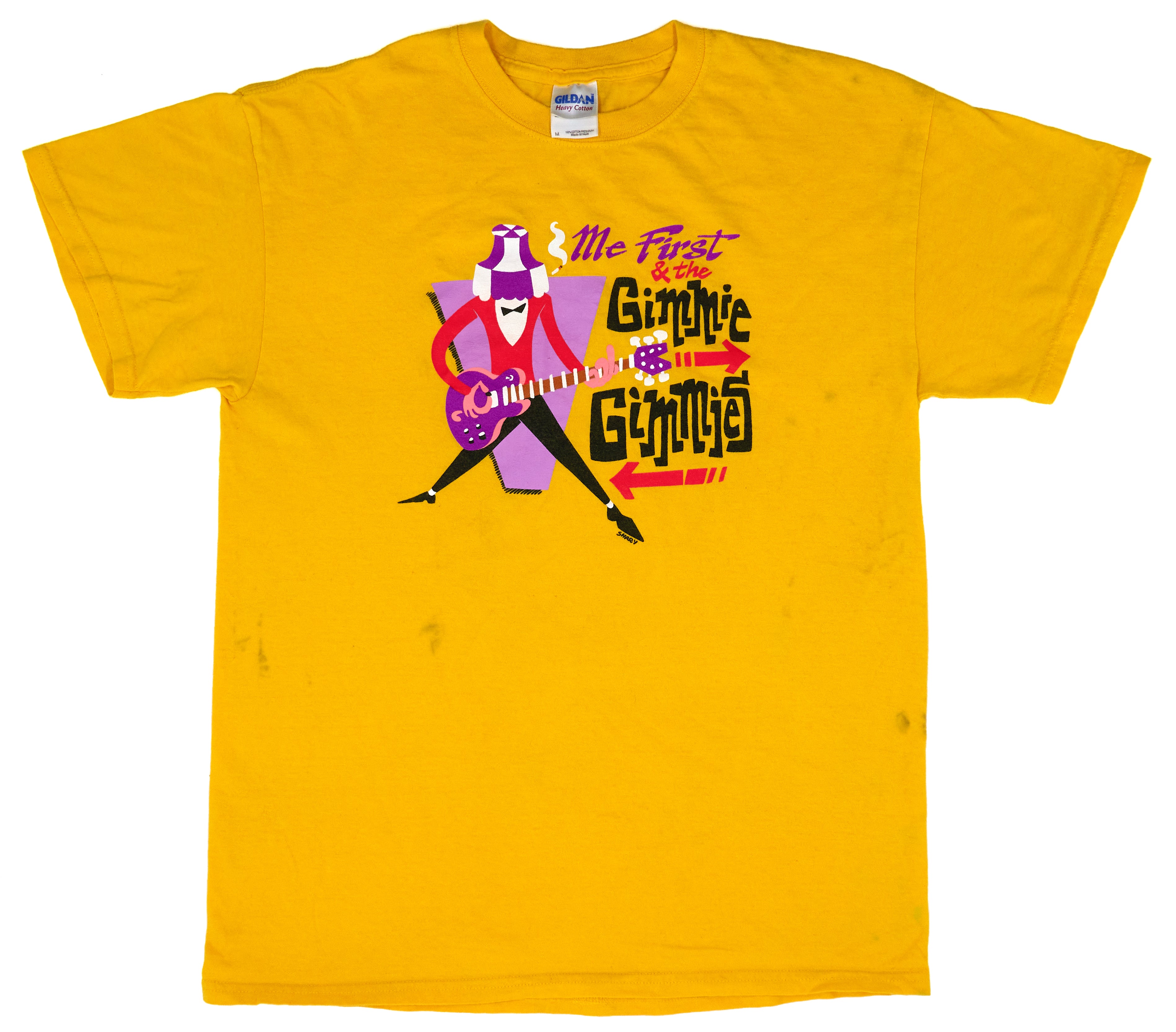 Me First And the Gimme Gimmes - Lampshade Guy Tour Shirt Size Medium