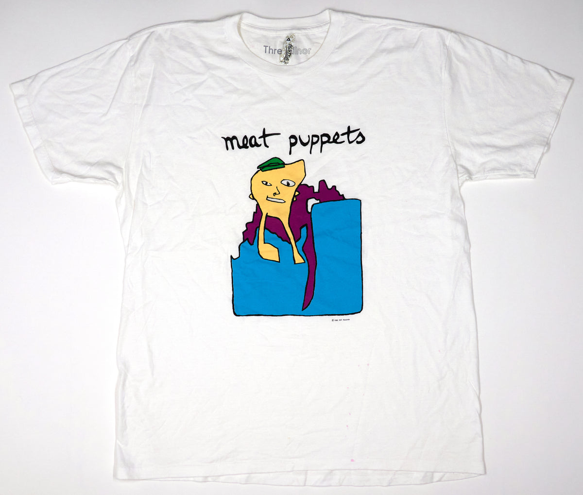 Meat Puppets - Blob Guy 1986 (Bootleg by Me) Shirt Size XL