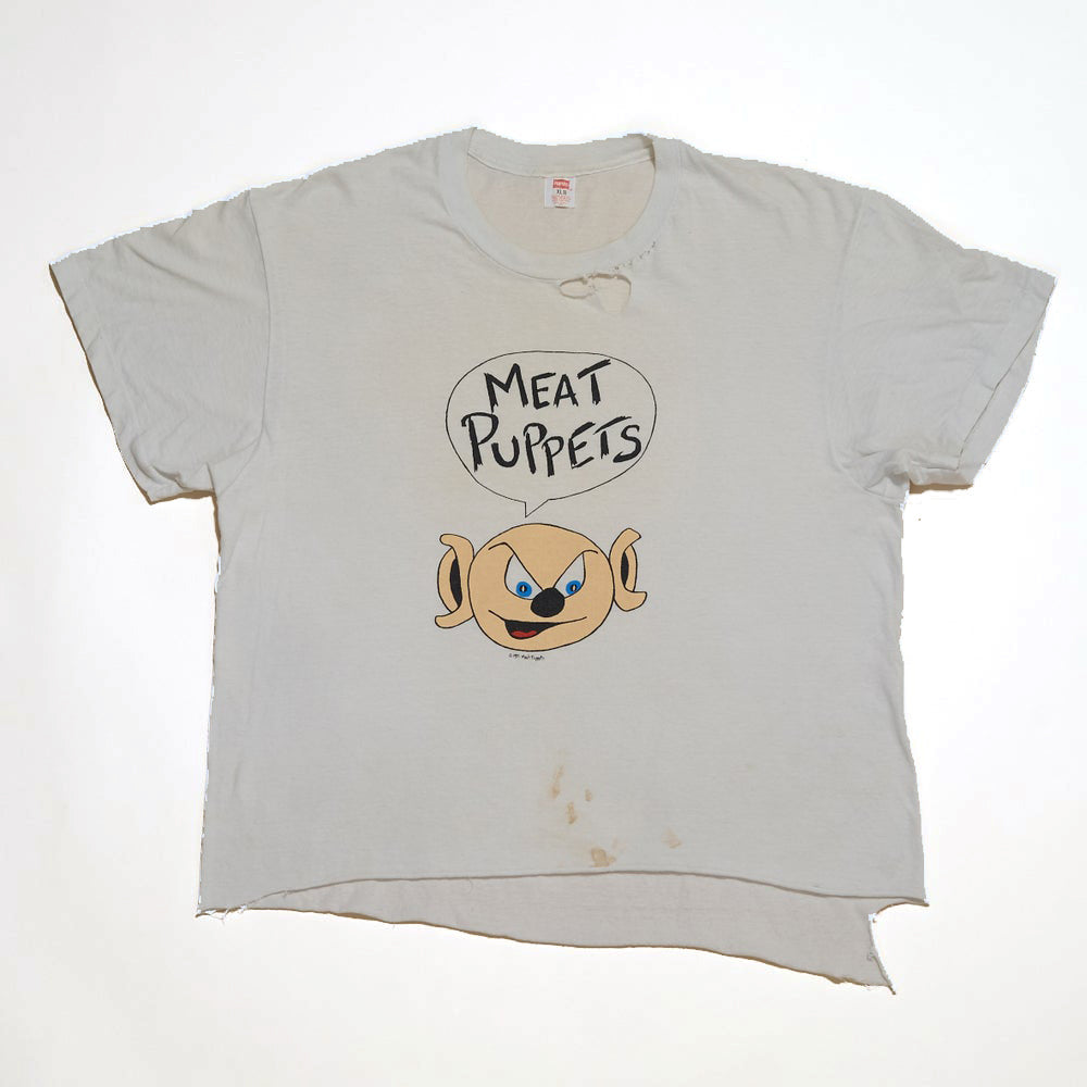 Meat Puppets - Meat Head Tour Shirt (Cropped at Bottom) Size Large