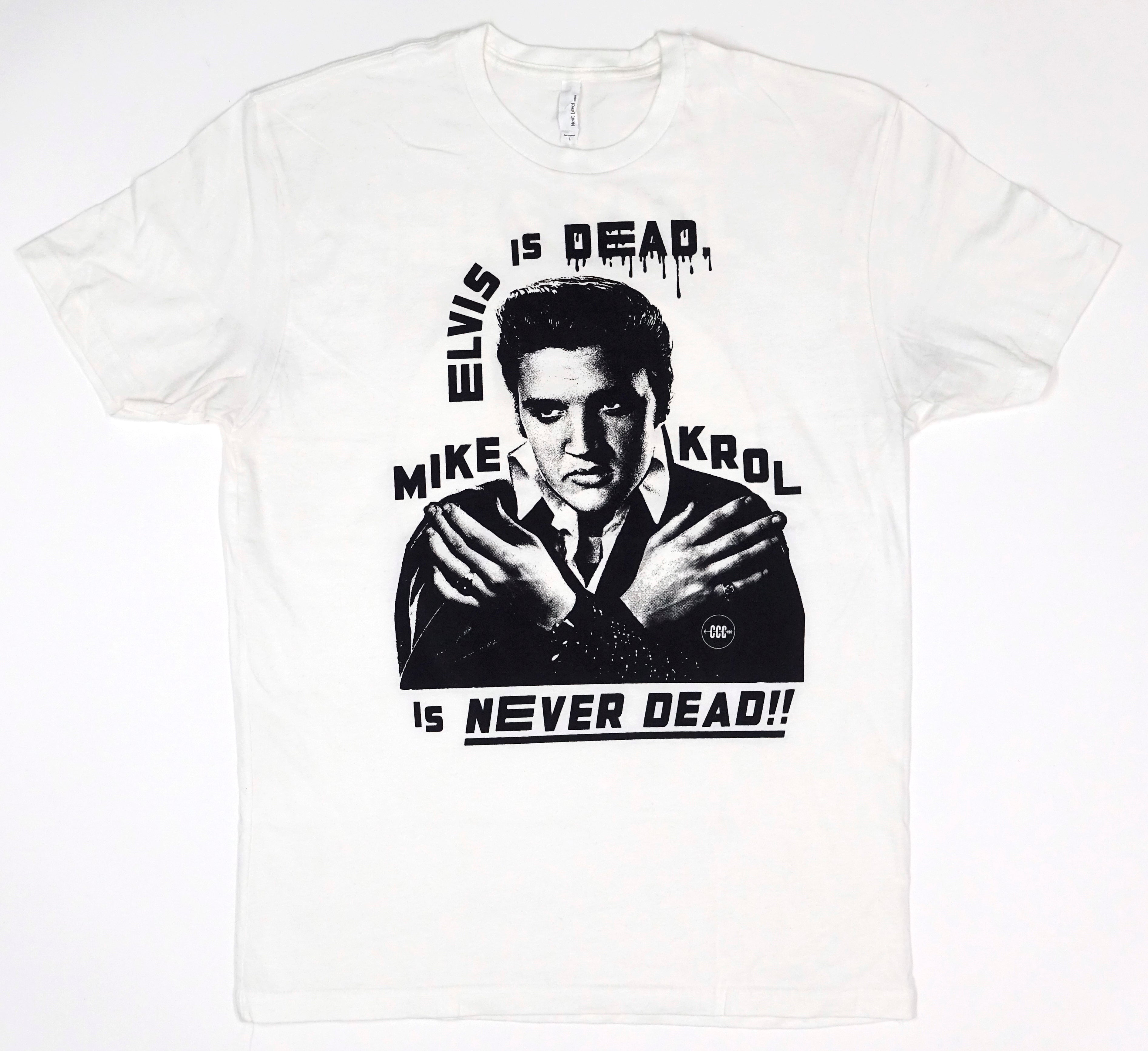 Mike Krol - Elvis is Dead Tour Shirt Size Large