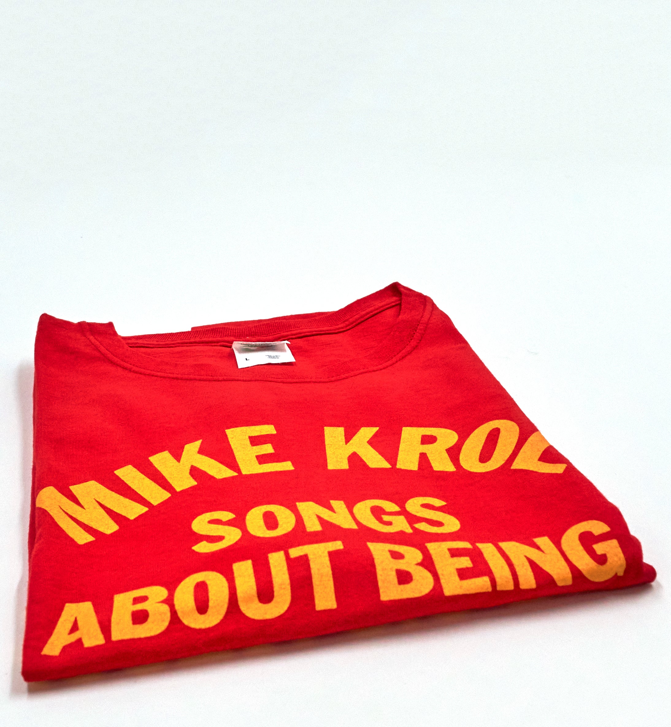 Mike Krol - Songs About Being Nostalgic 2019 Tour Shirt Size Large