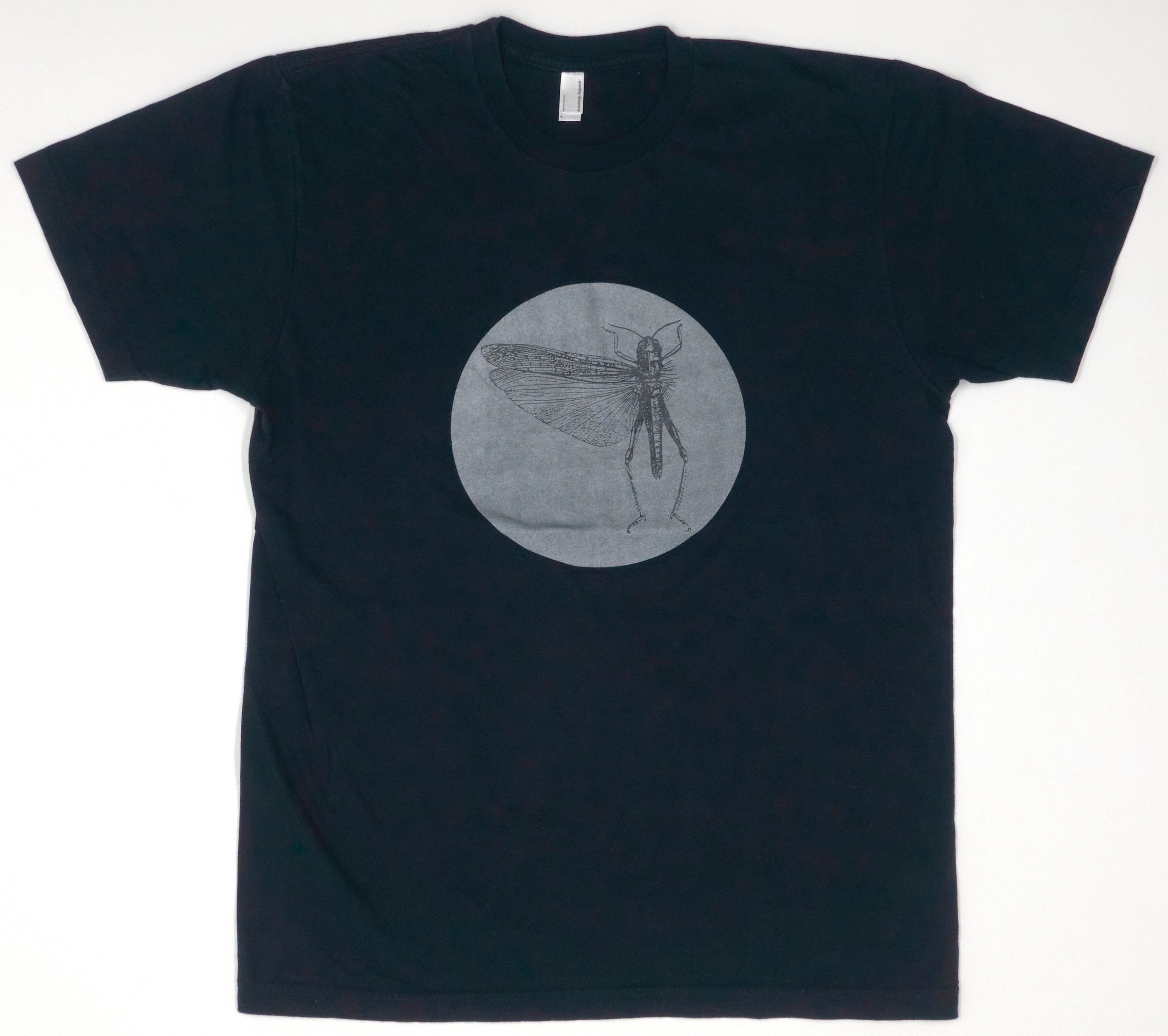 the Locust - S/T Album Circle Logo Shirt Size Large