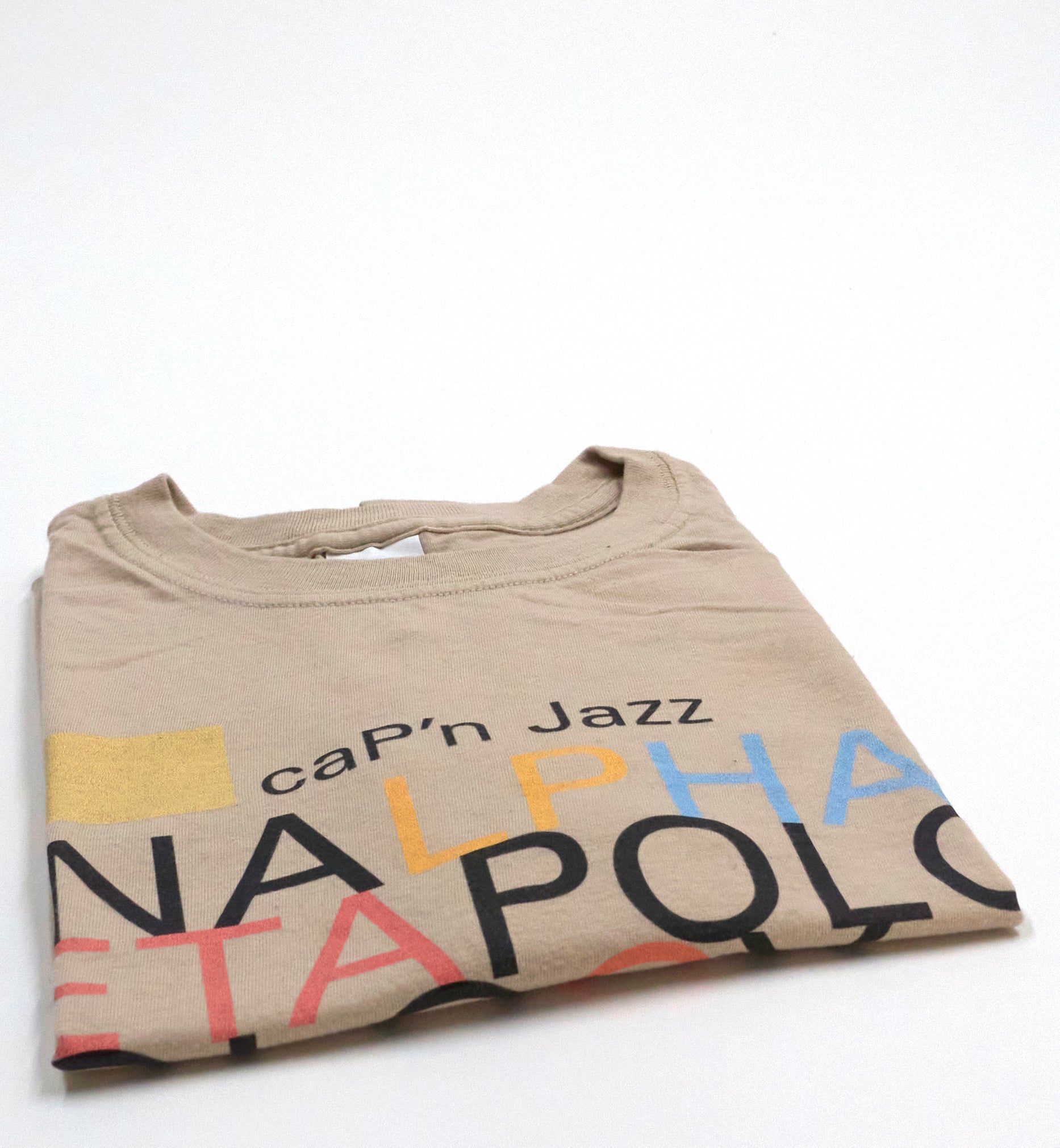 Cap 'N Jazz - Analphabetapolothology Shirt Size Small