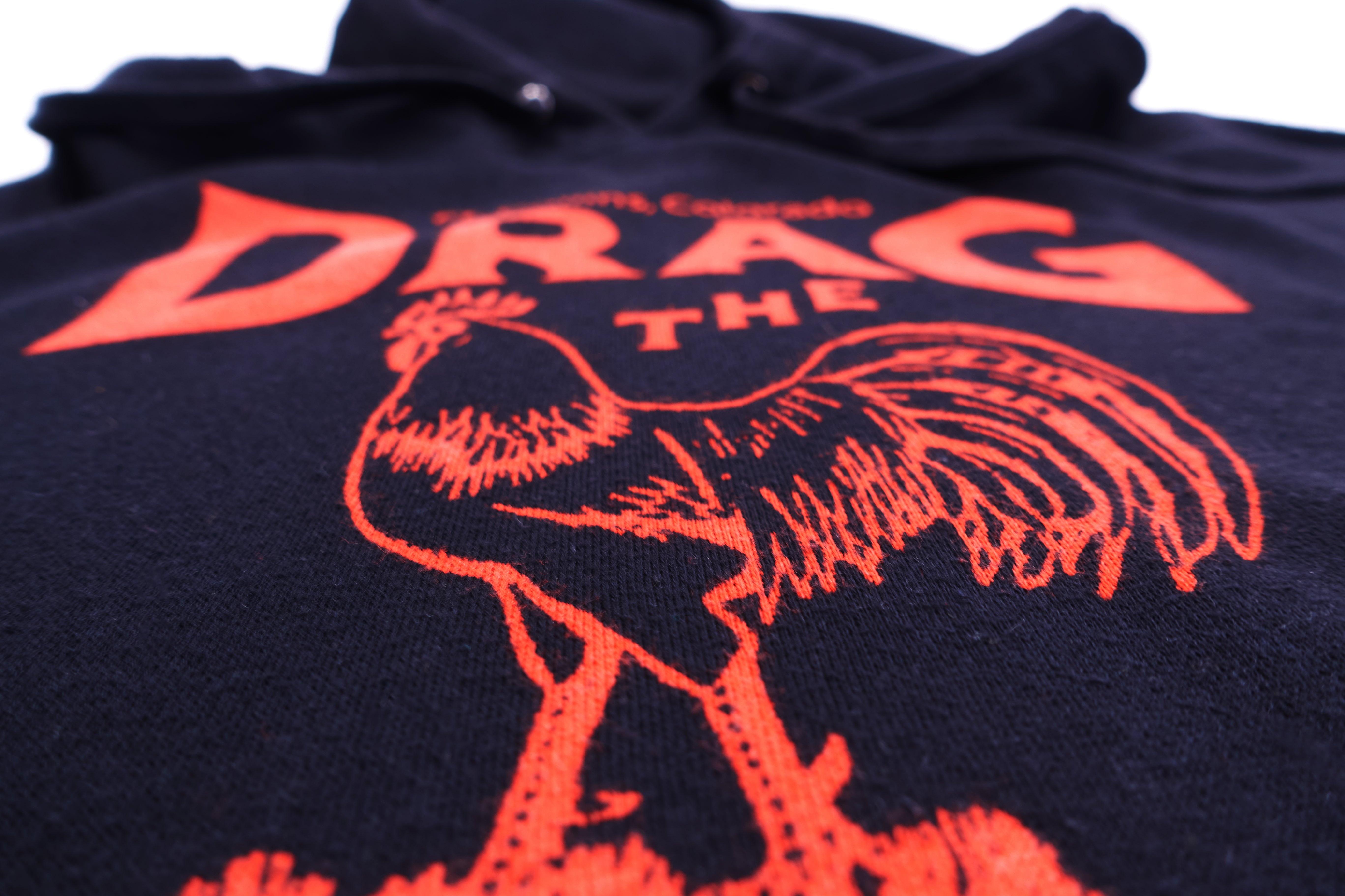 Drag The River - the Great Kidney, Liver, And Bladder Remedy Hooded Tour Sweat Shirt Size XL