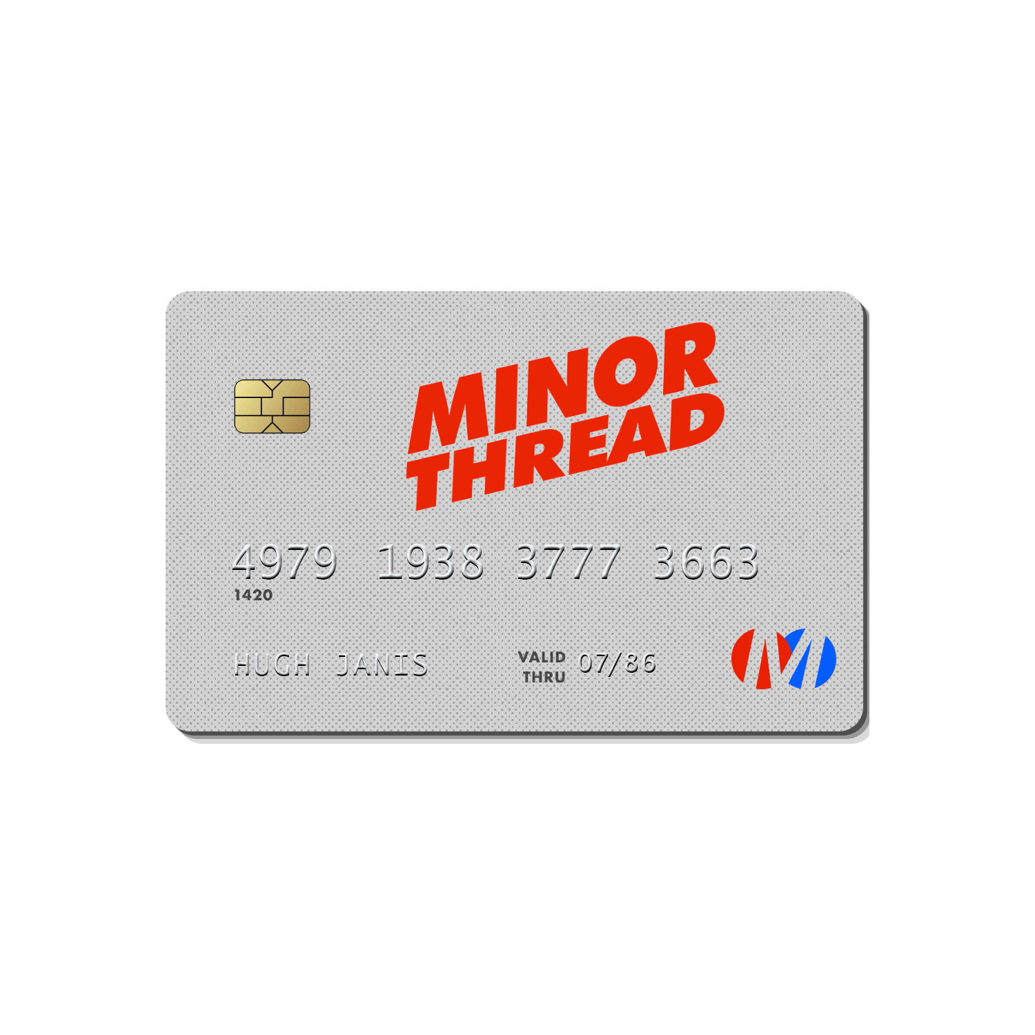 Minorthread Gift Card - For Those Who Are In Need Of A Gift And Have No Idea What to Get.