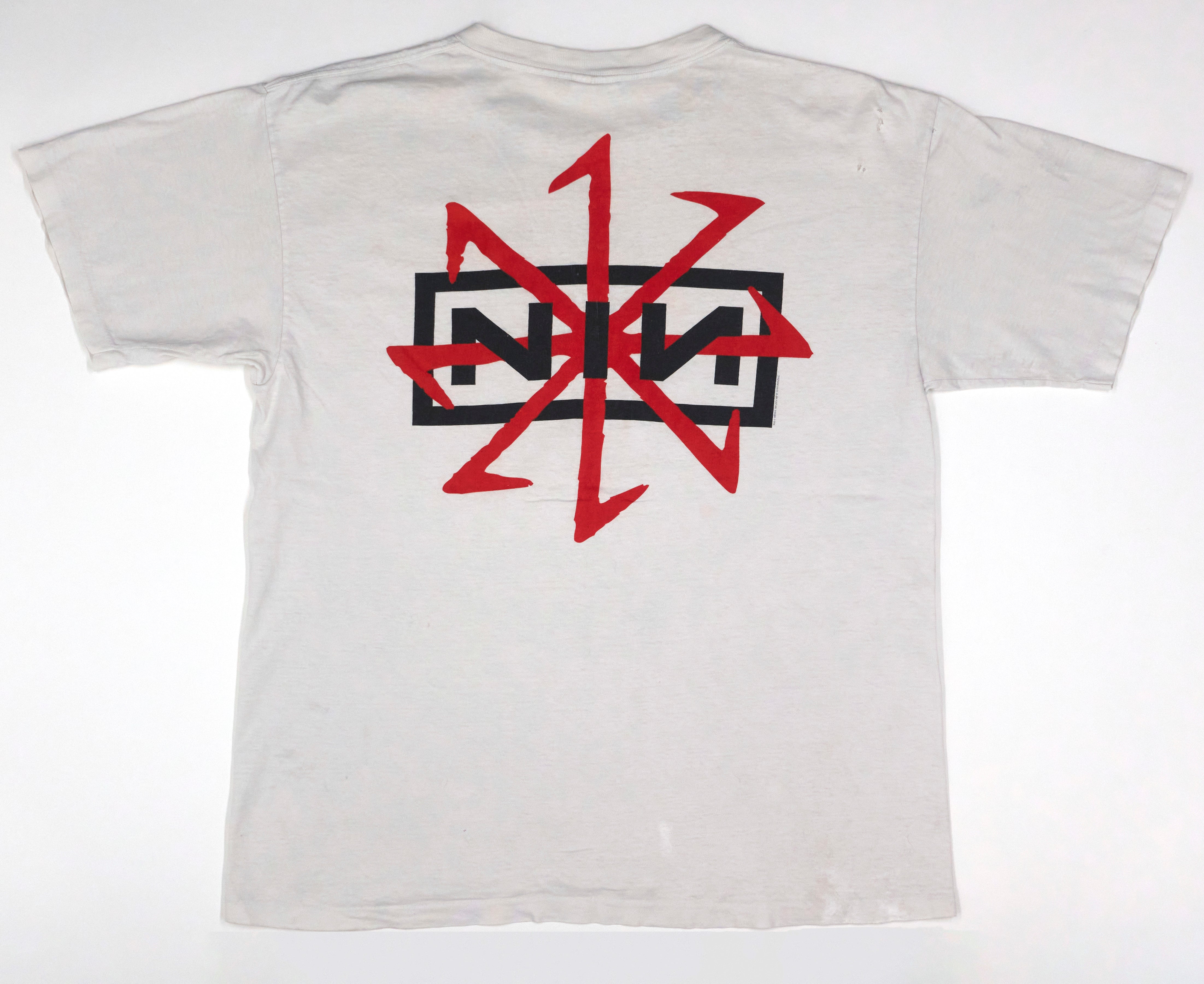 Nine Inch Nails ‎– Raspberry Devil 1995 Tour Shirt Size XL