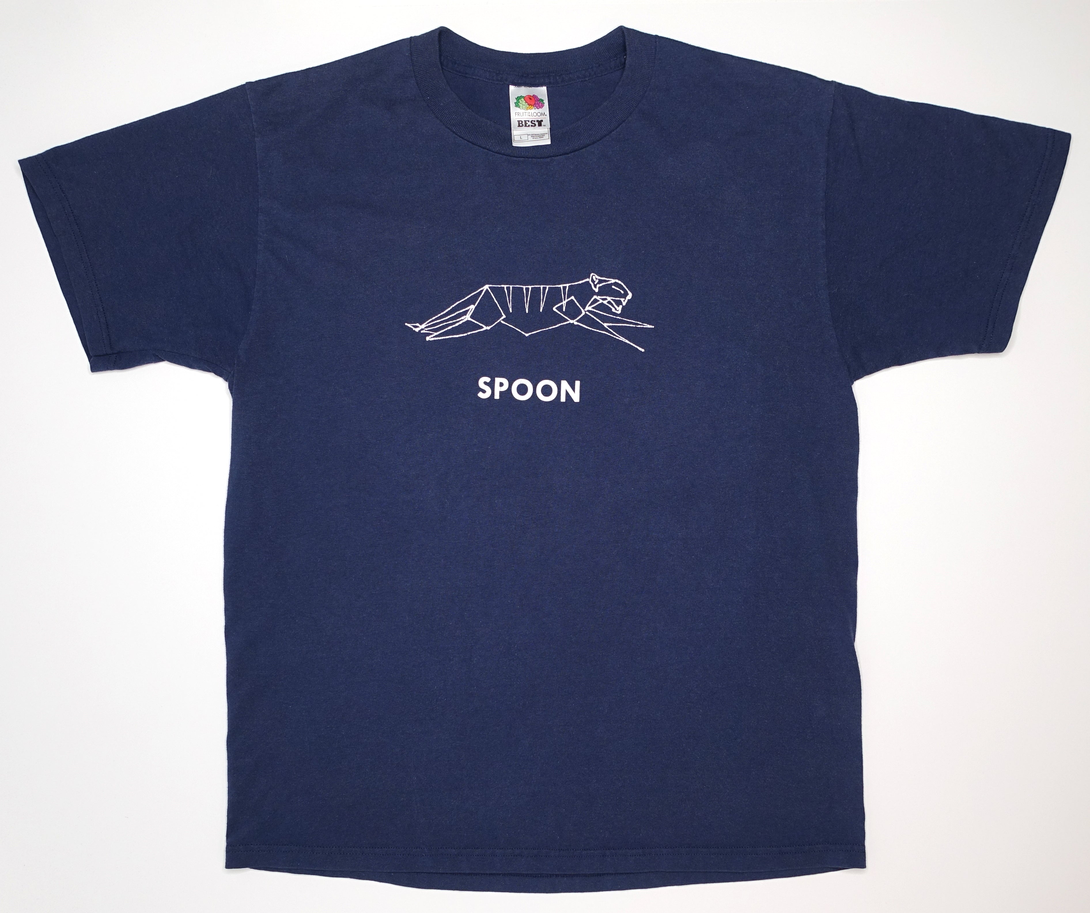 Spoon ‎– Paper Tiger 2002 Tour Shirt Size Large