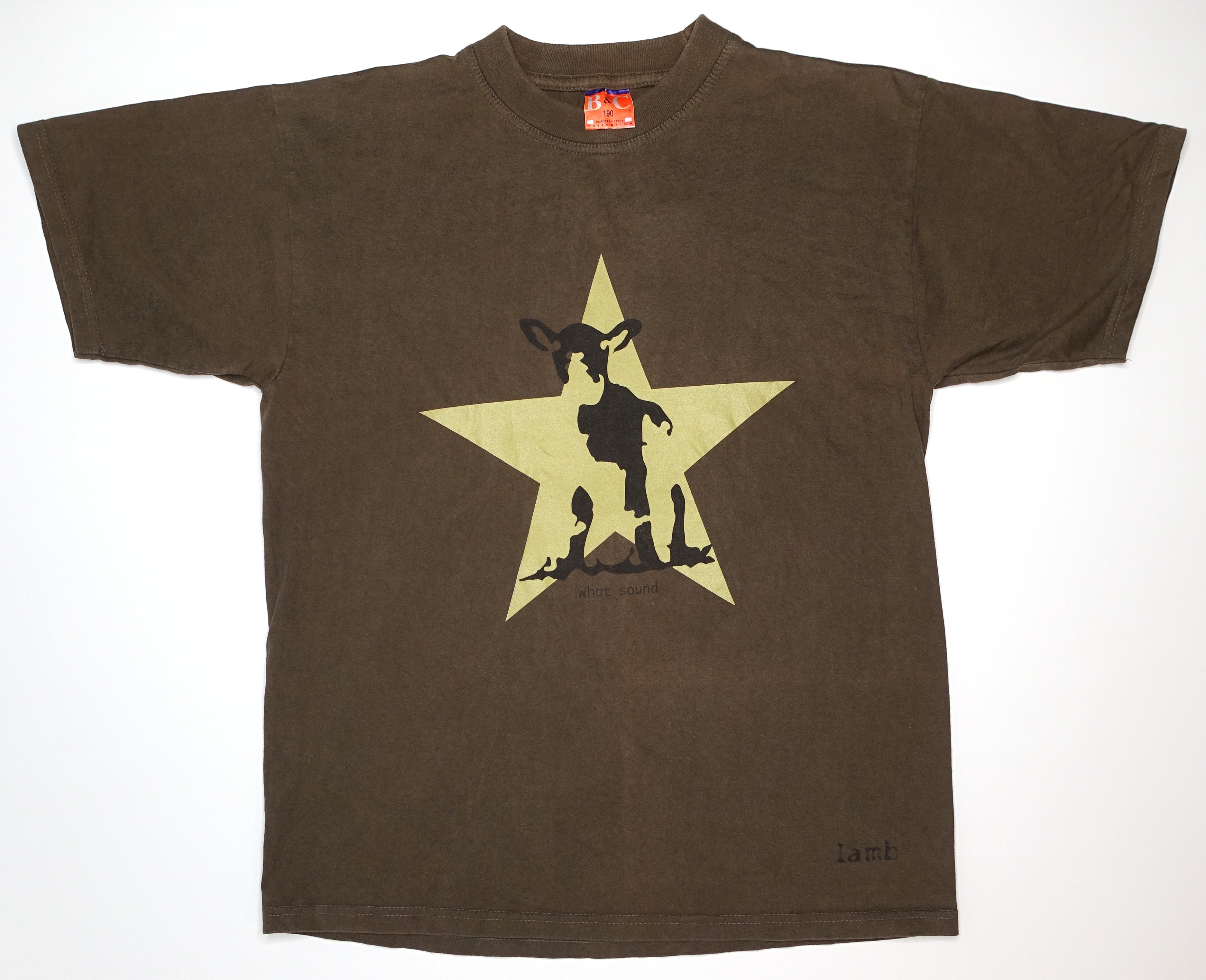 Lamb ‎– Star / What Sound? 2001 Tour Shirt Size Large