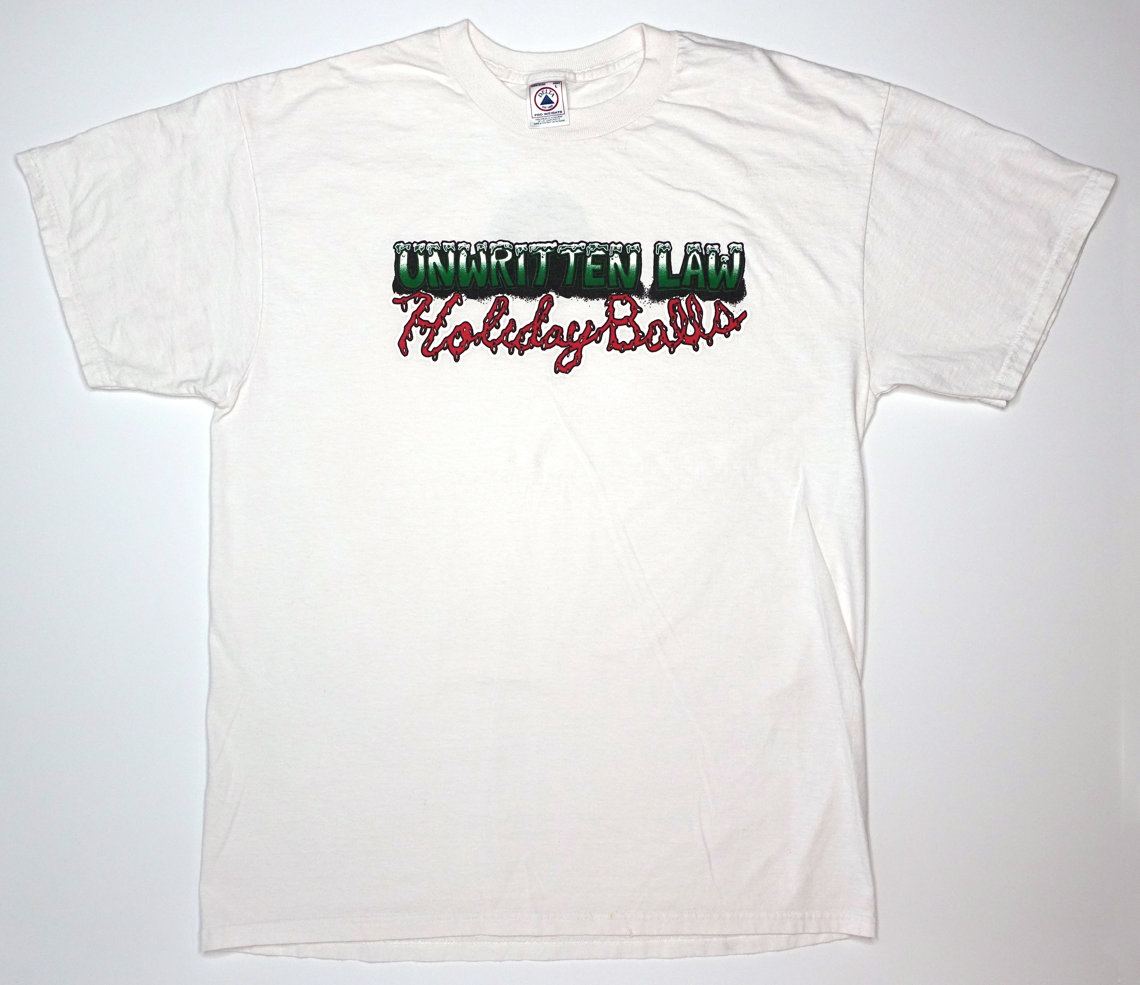 Unwritten Law – Holiday Balls 1998 Tour Shirt Size Large