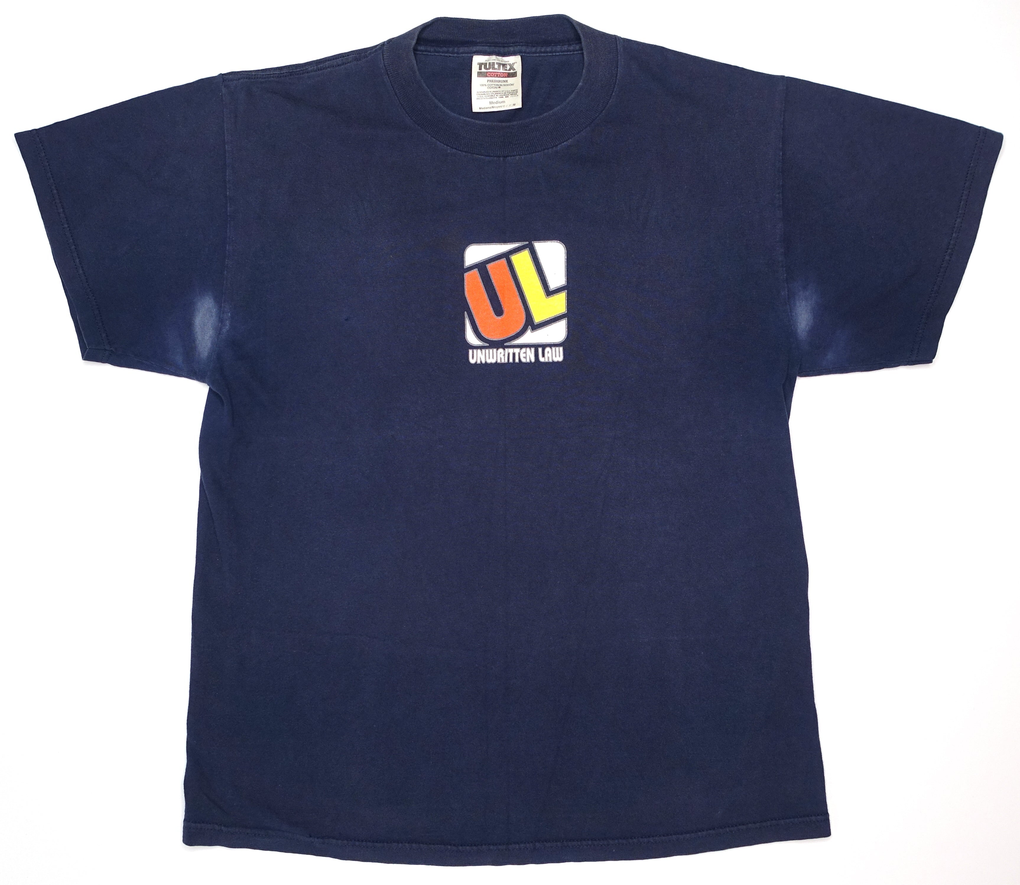 Unwritten Law – UL 1999 Tour Shirt Size Medium