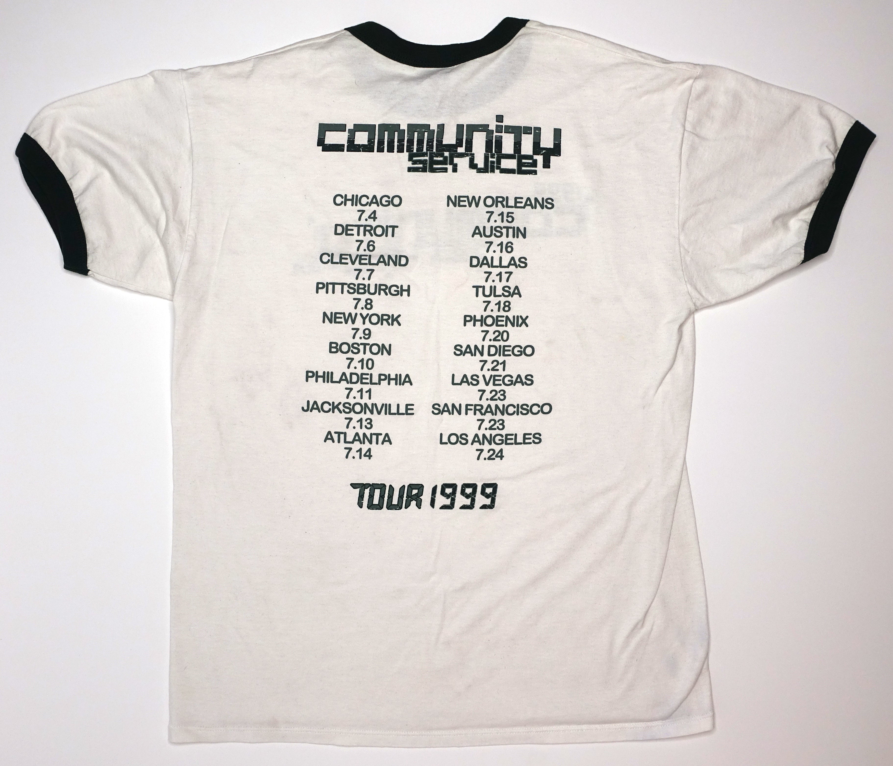 Orbital / Crystal Method / Lo Fidelity All Stars - Community Service 1999 Tour Shirt Size Large