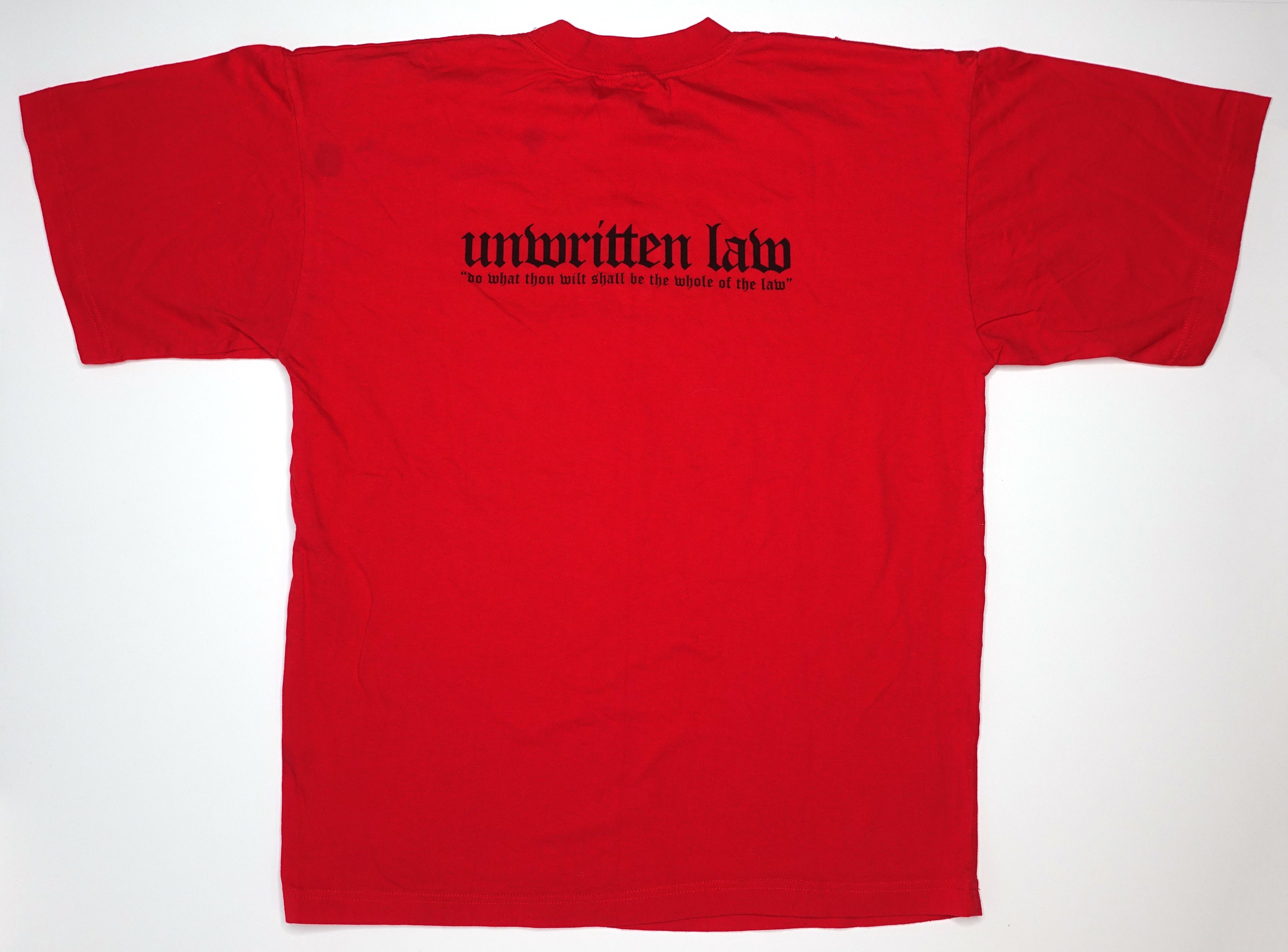 Unwritten Law – Blessed Be Mother Fucker 90's Tour Shirt Size XL