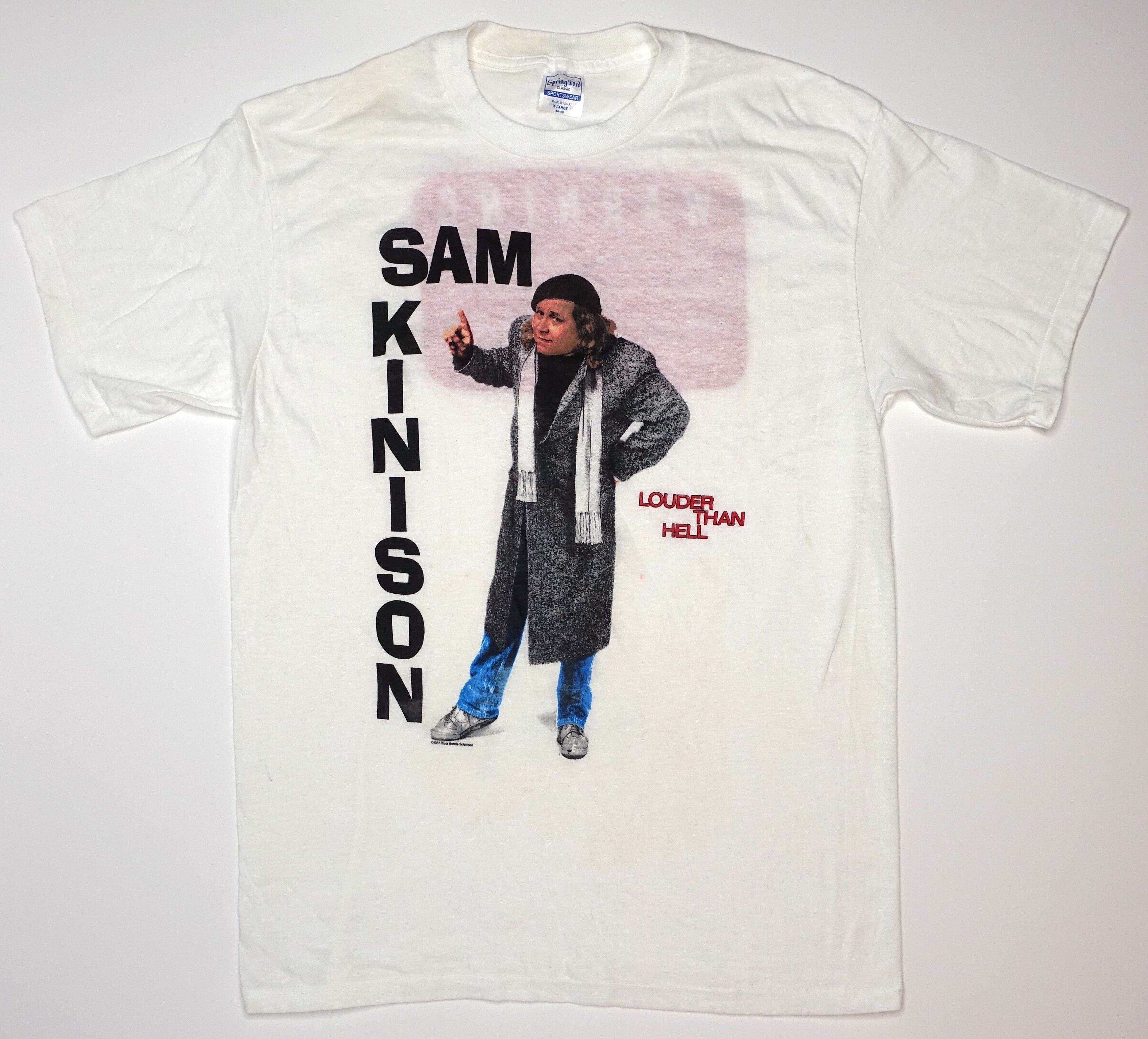 Sam Kinison – Louder Than Hell 1986 Promo Shirt Size XL