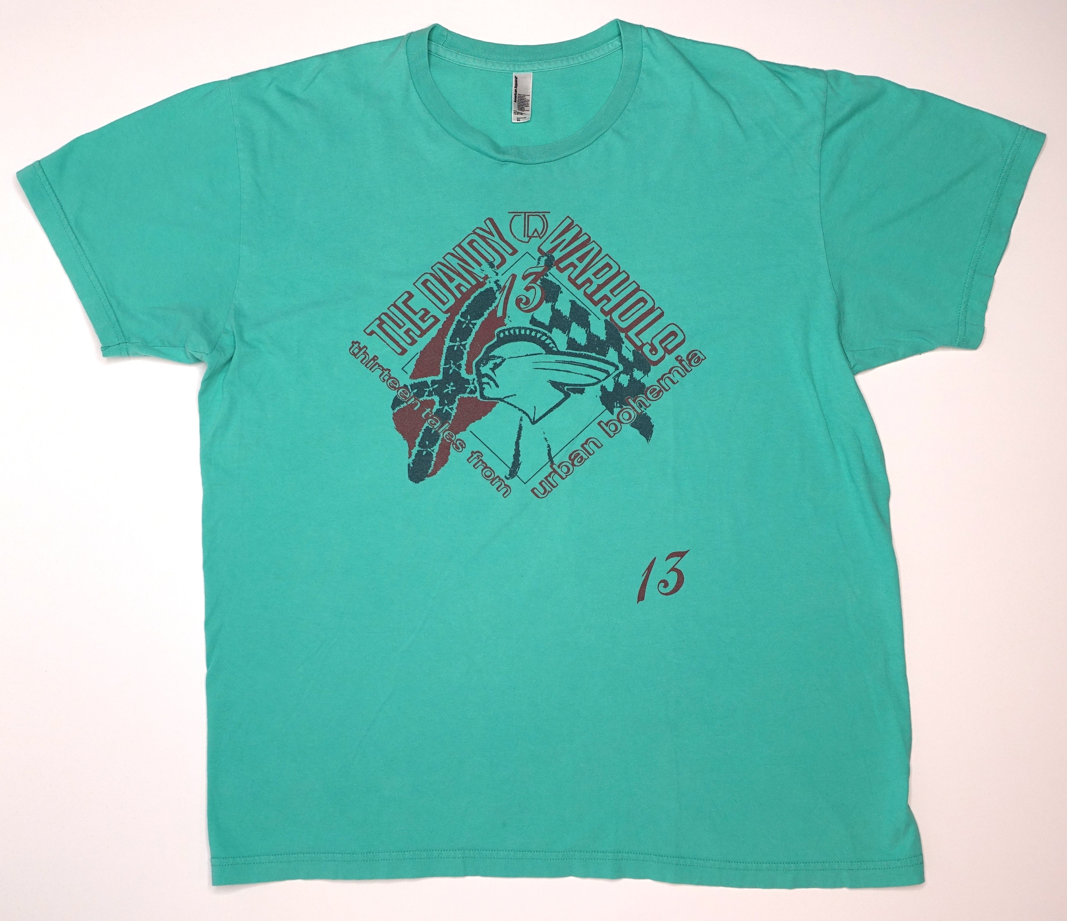 the Dandy Warhols - 13 Tales From Urban Bohemia 2000 Tour Shirt Size XL