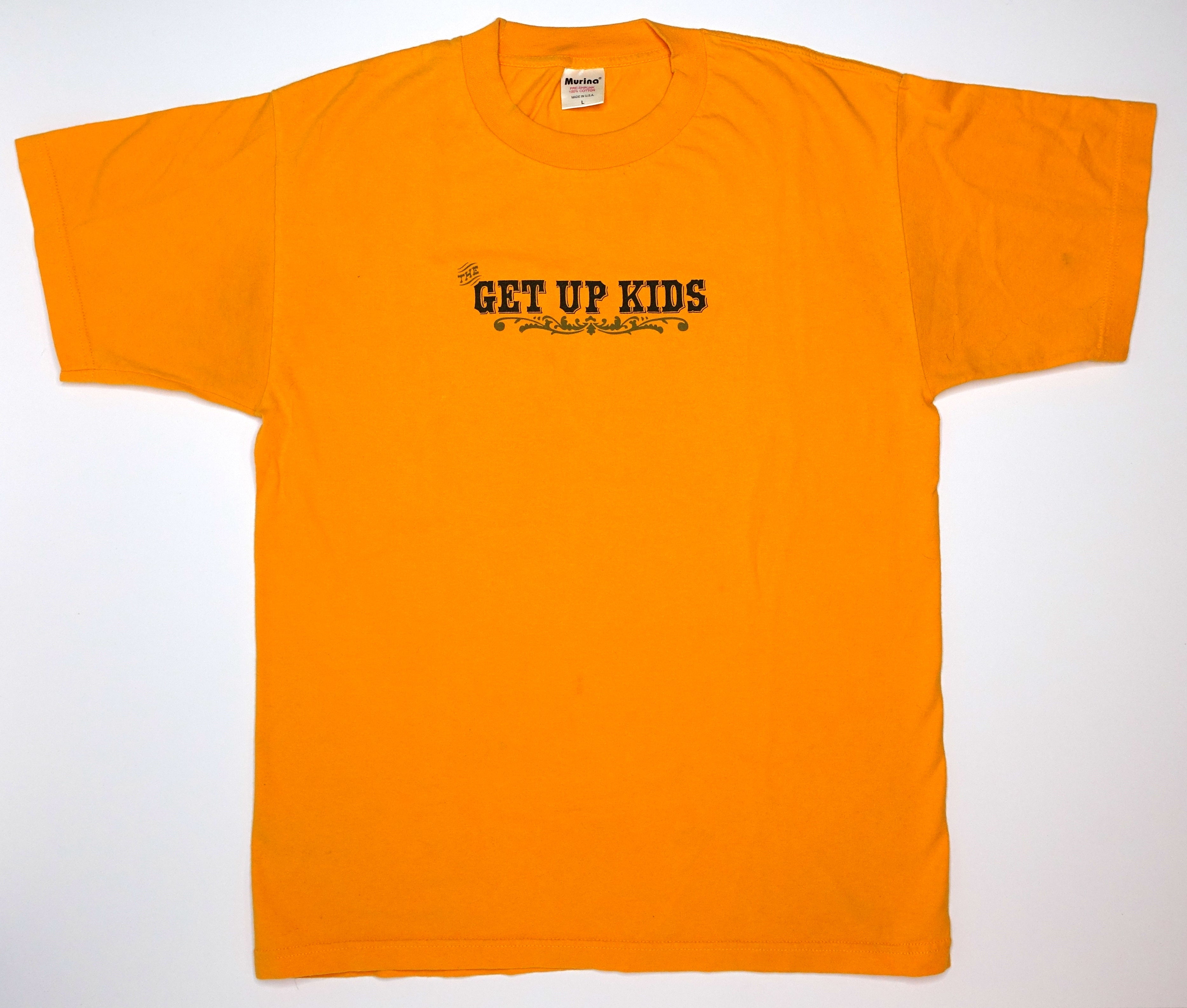 the Get Up Kids - Old West Font Tour Shirt Size Large