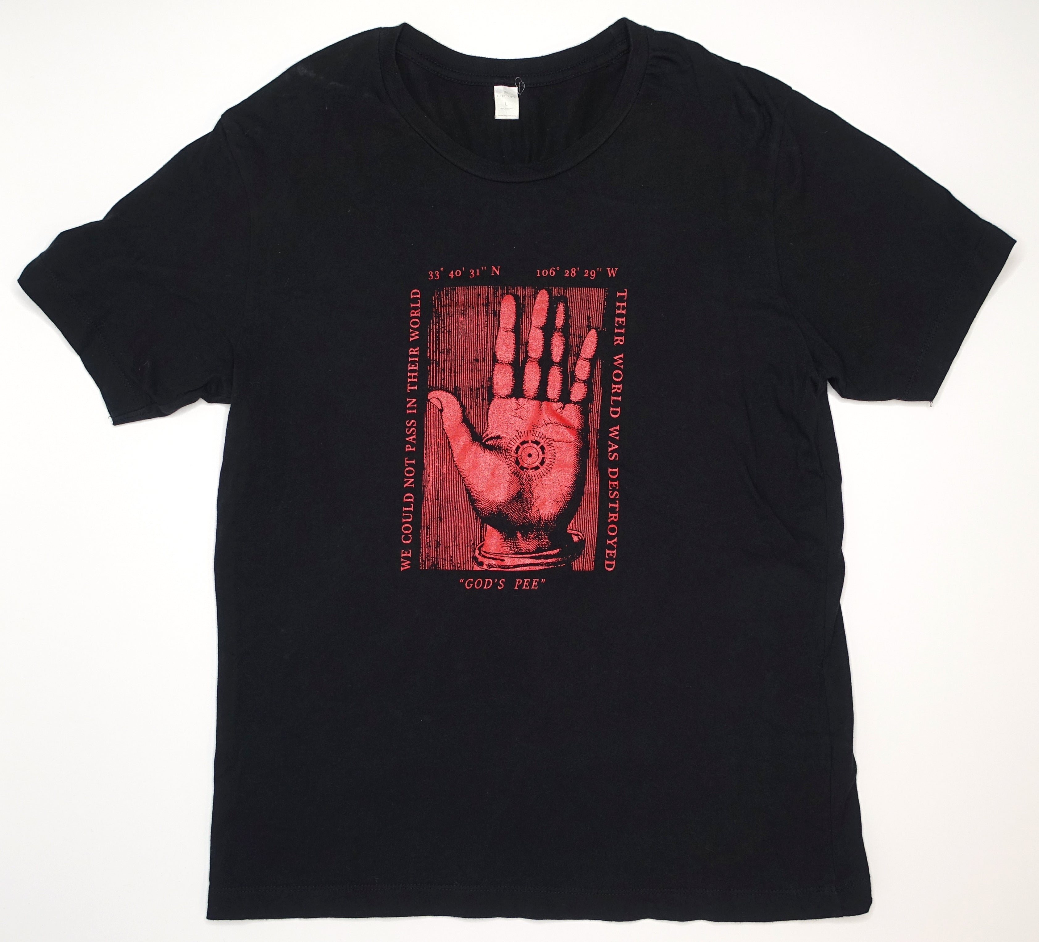 Godspeed You Black Emperor! ‎– Their World Was Destroyed Tour Shirt Size Large